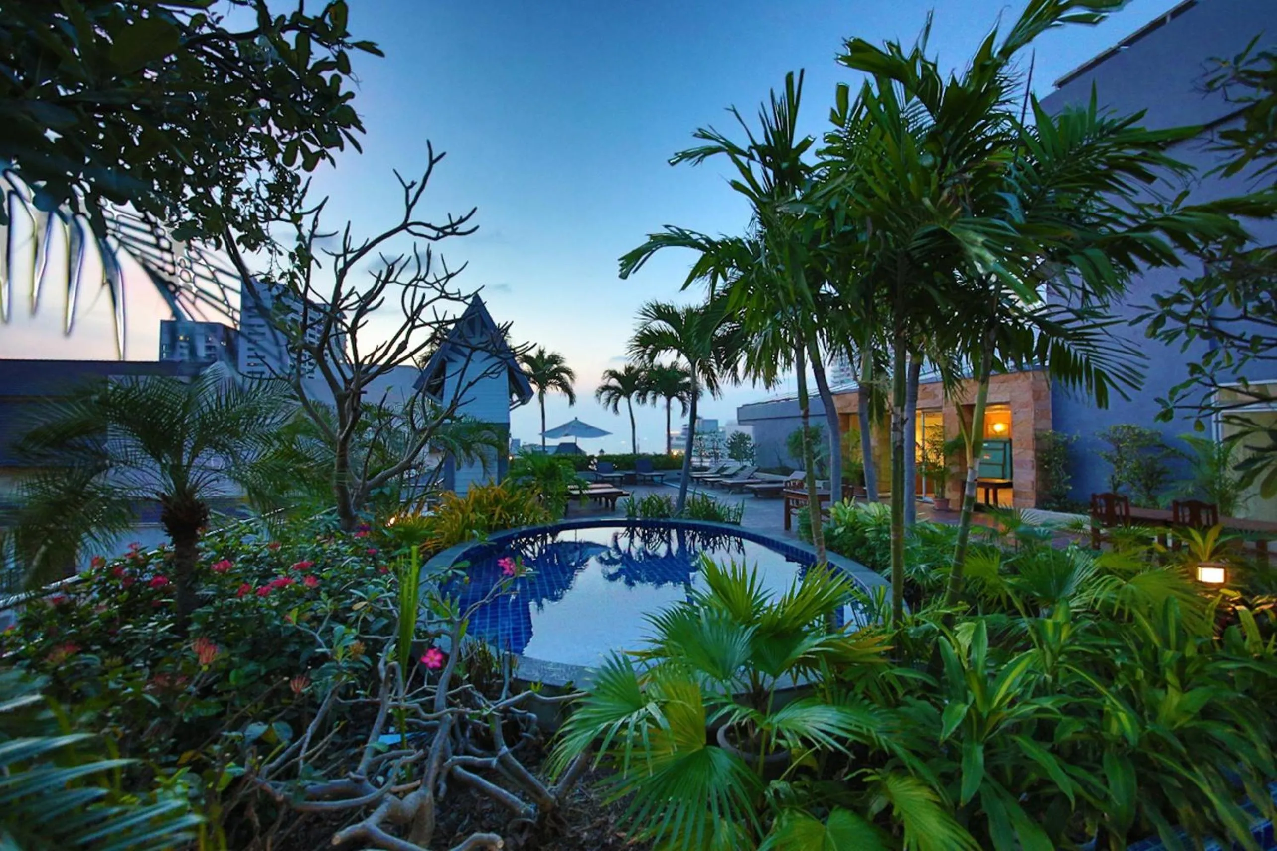Swimming pool in Sunshine Vista Hotel