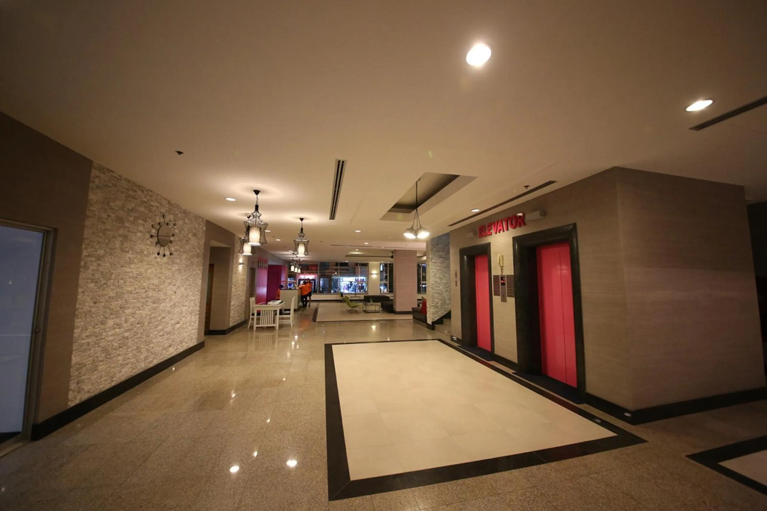 Decorative detail in Sunshine Vista Hotel