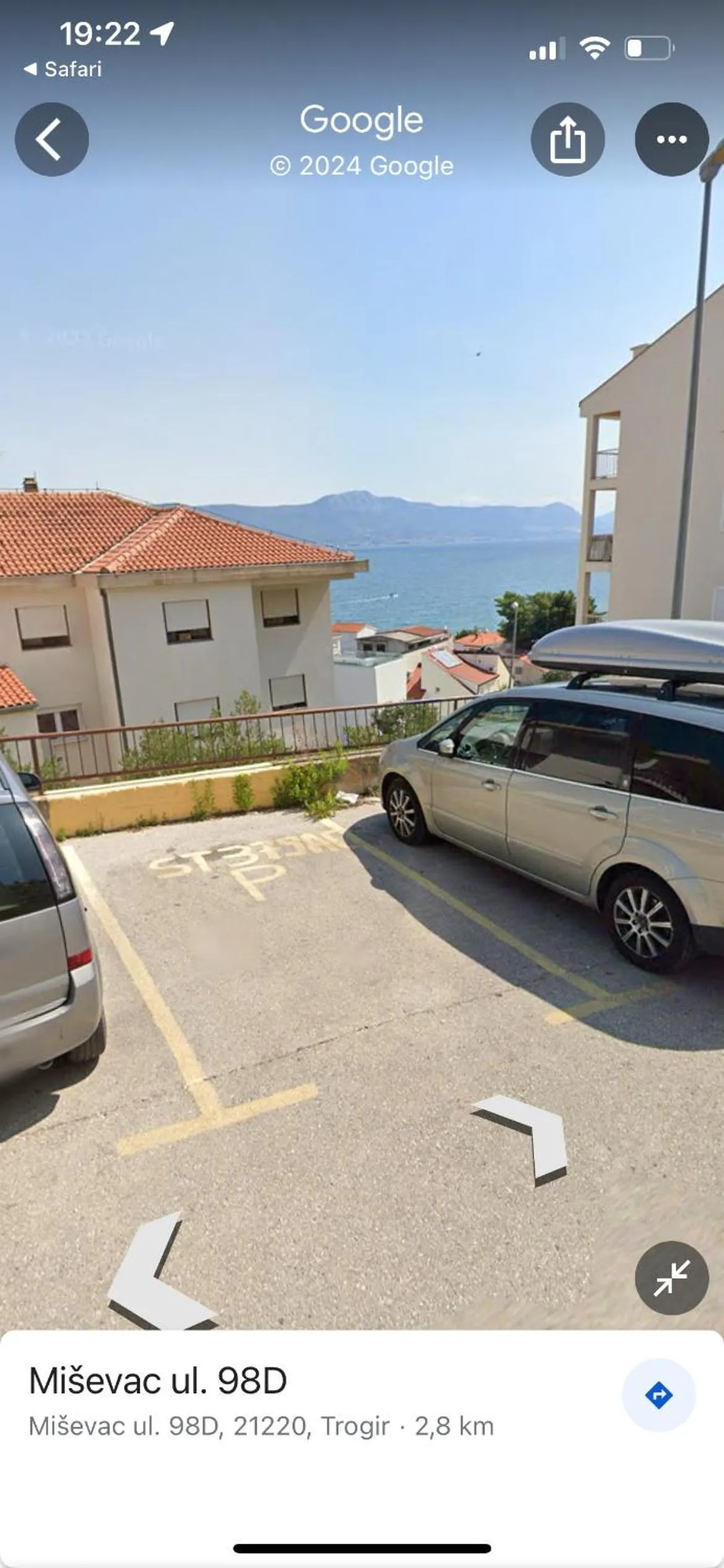 Parking in Apartment Antonia
