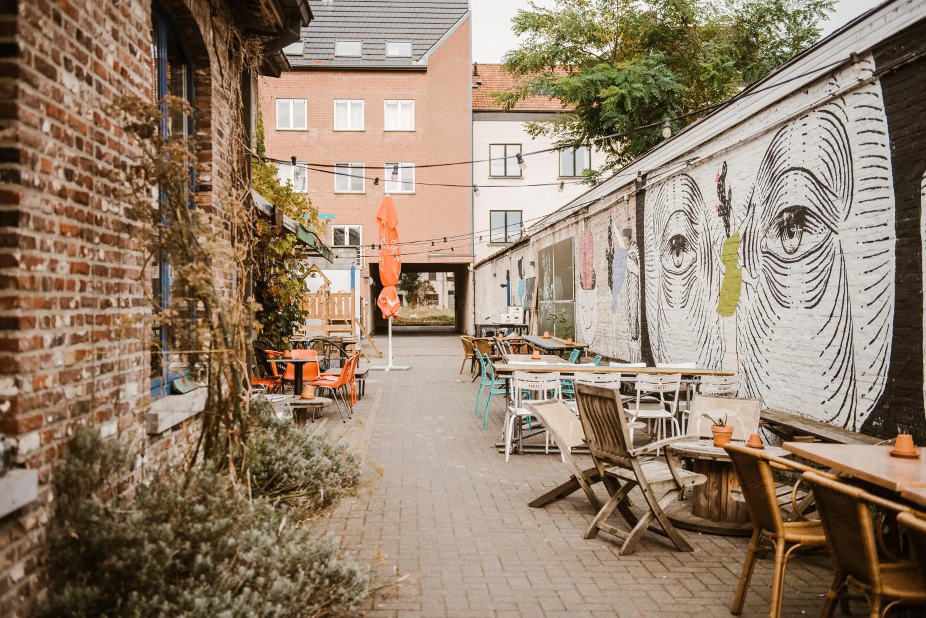 Balcony/Terrace in Treck Hostel