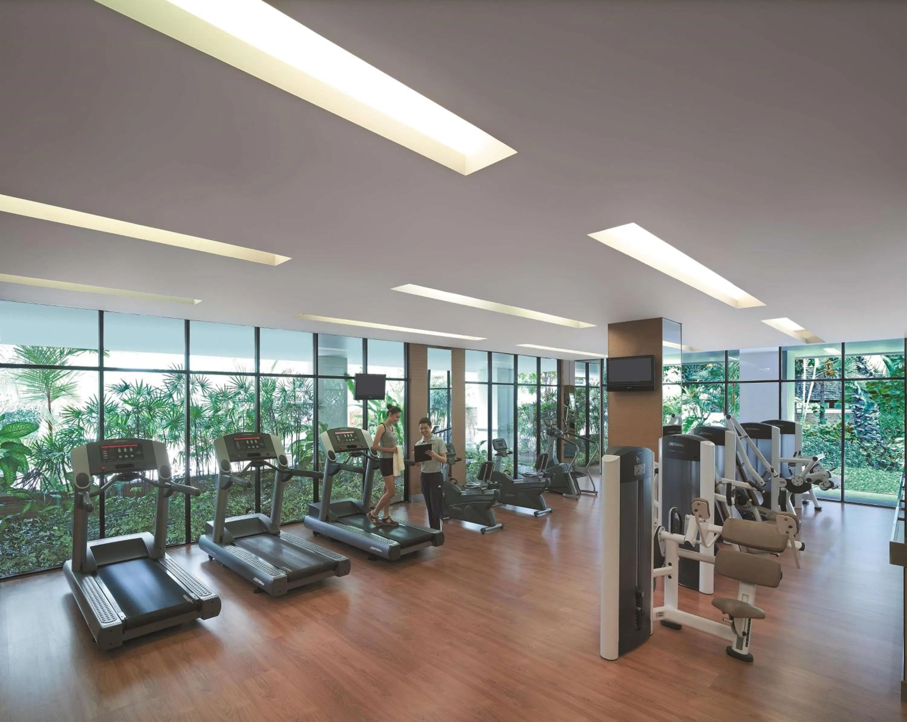 Fitness centre/facilities in Shangri-La Chiang Mai