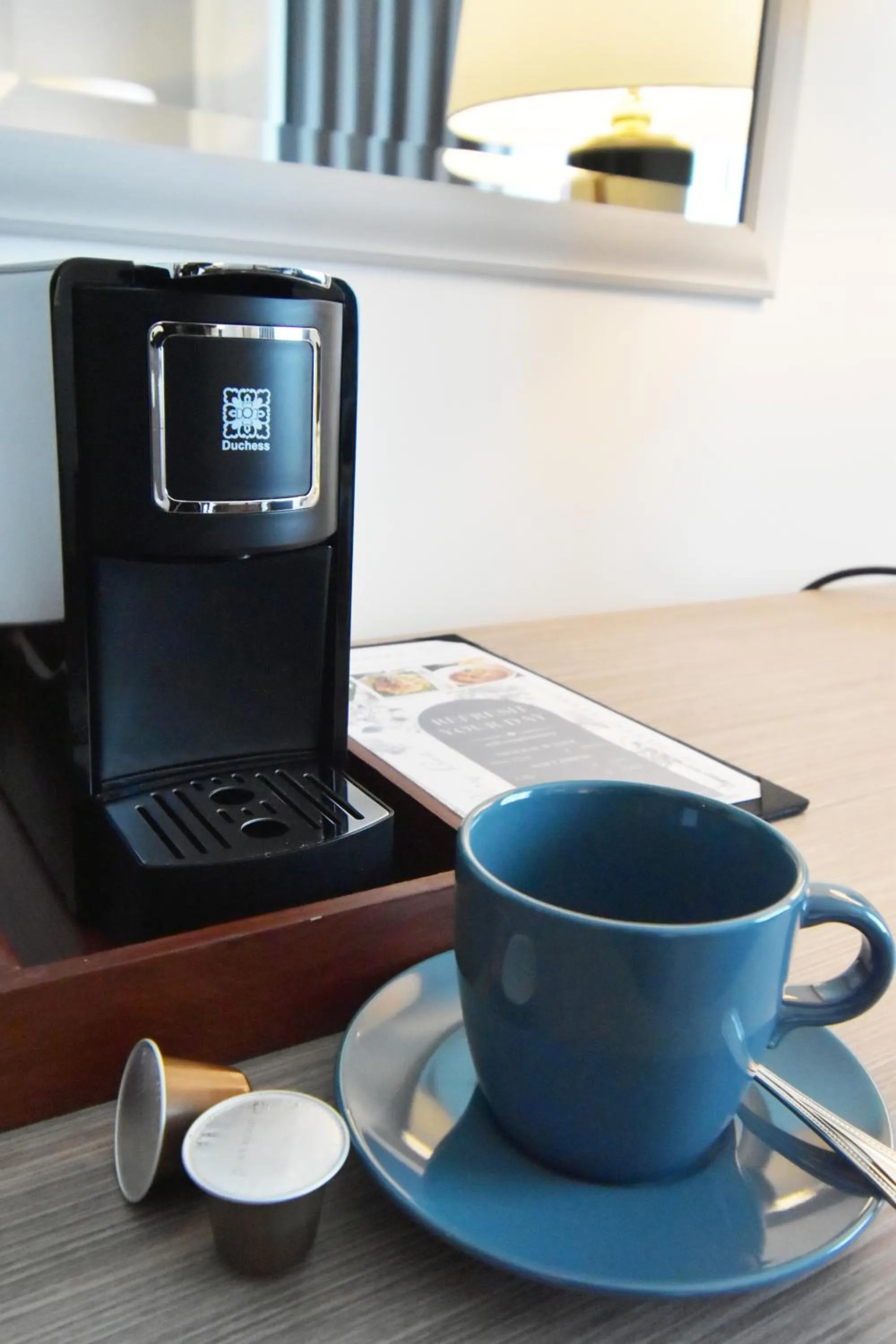 Coffee/tea facilities in Century Park Hotel