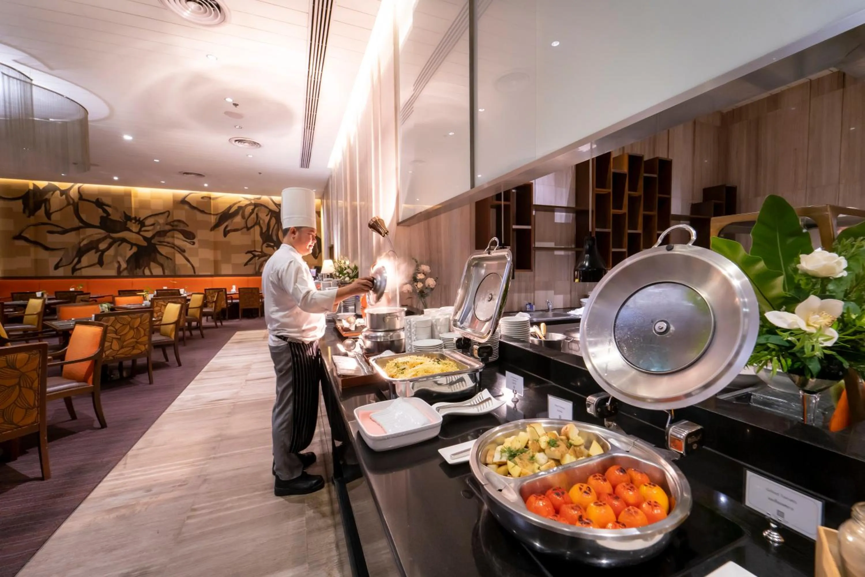 Breakfast in Century Park Hotel