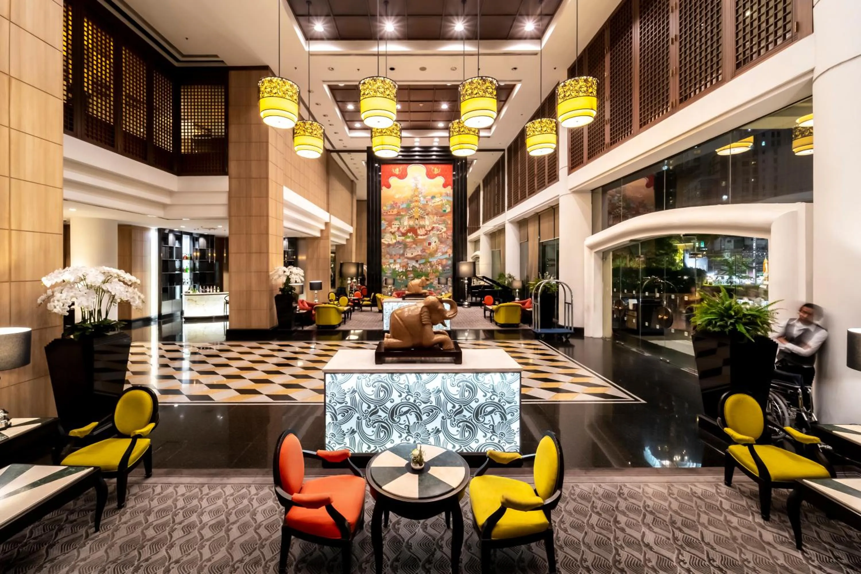 Lobby or reception in Century Park Hotel