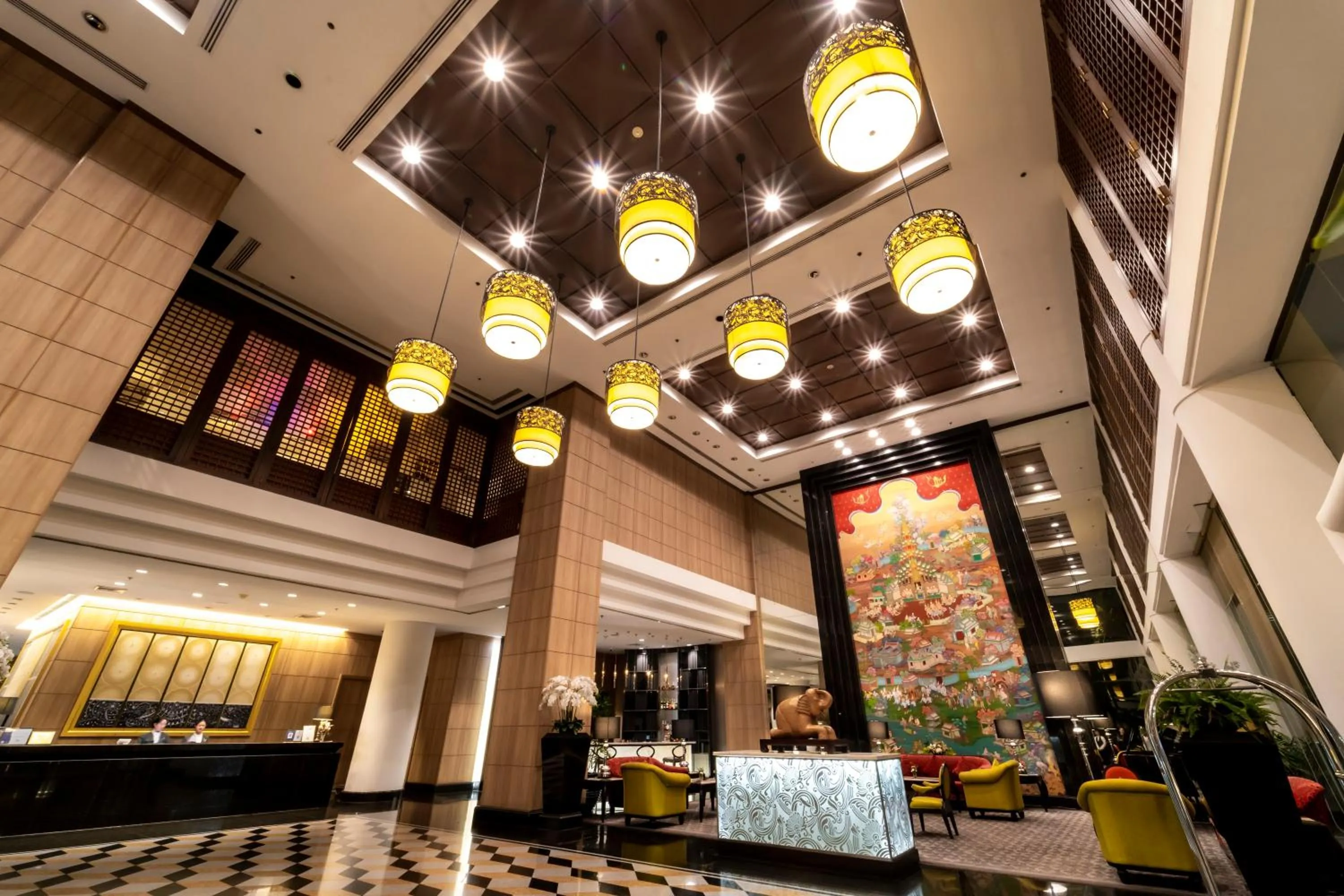 Lobby or reception in Century Park Hotel