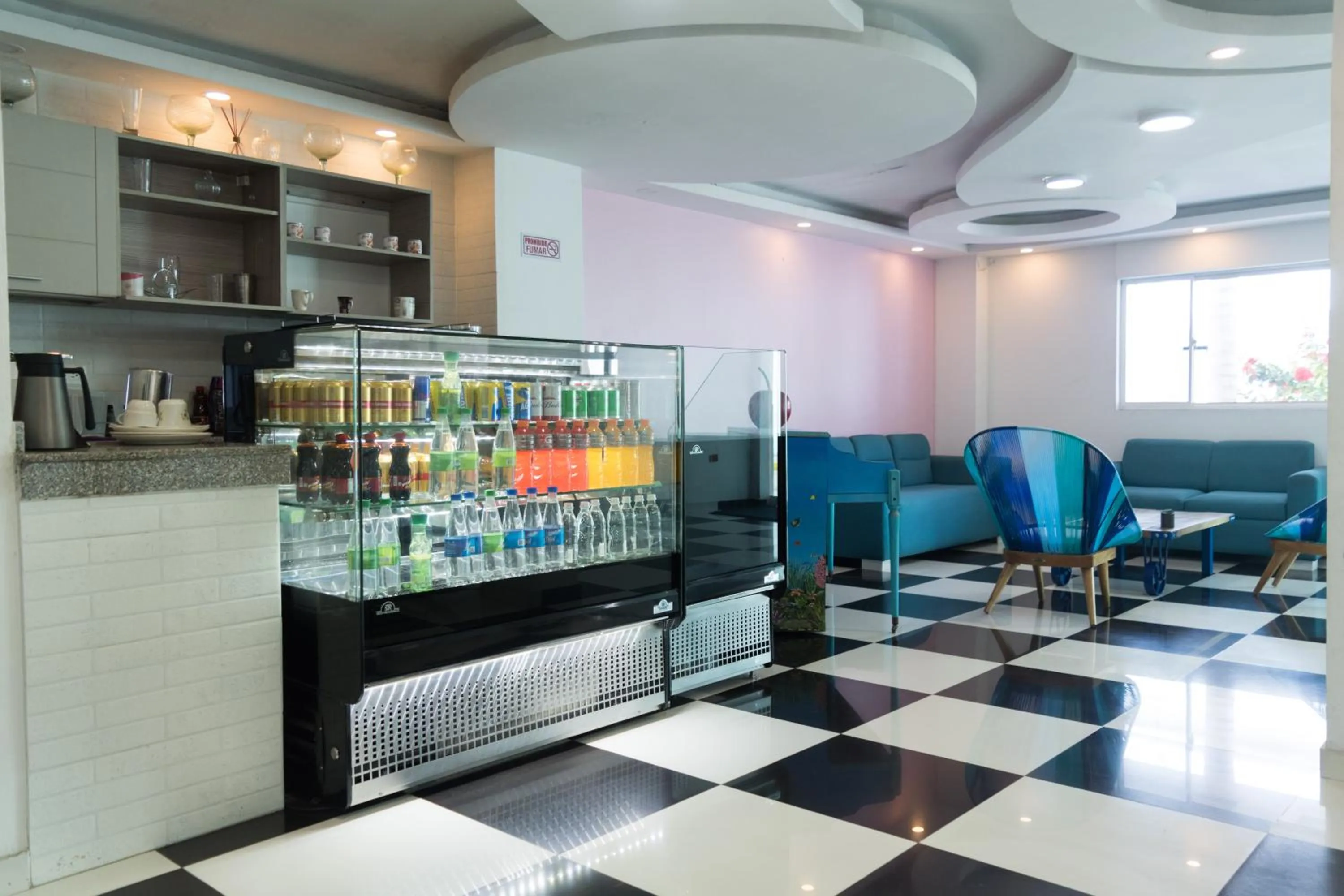 Lounge or bar in Hotel Aquarius