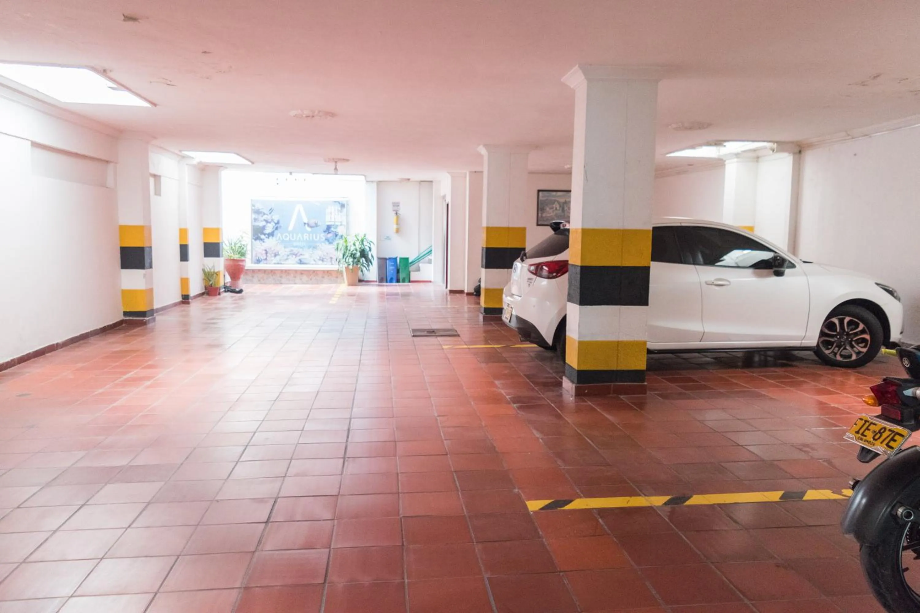 Property building in Hotel Aquarius