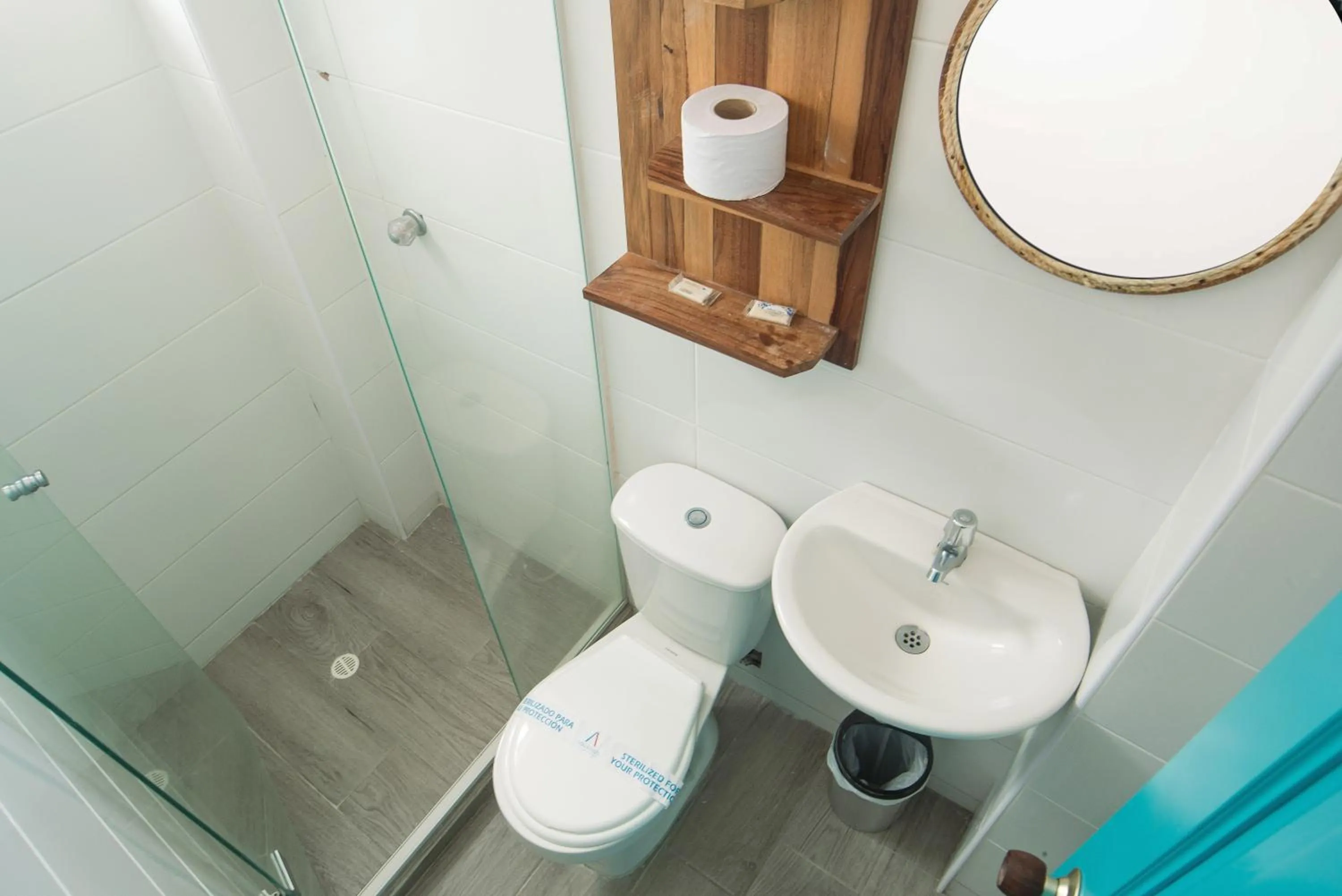 Bathroom in Hotel Aquarius