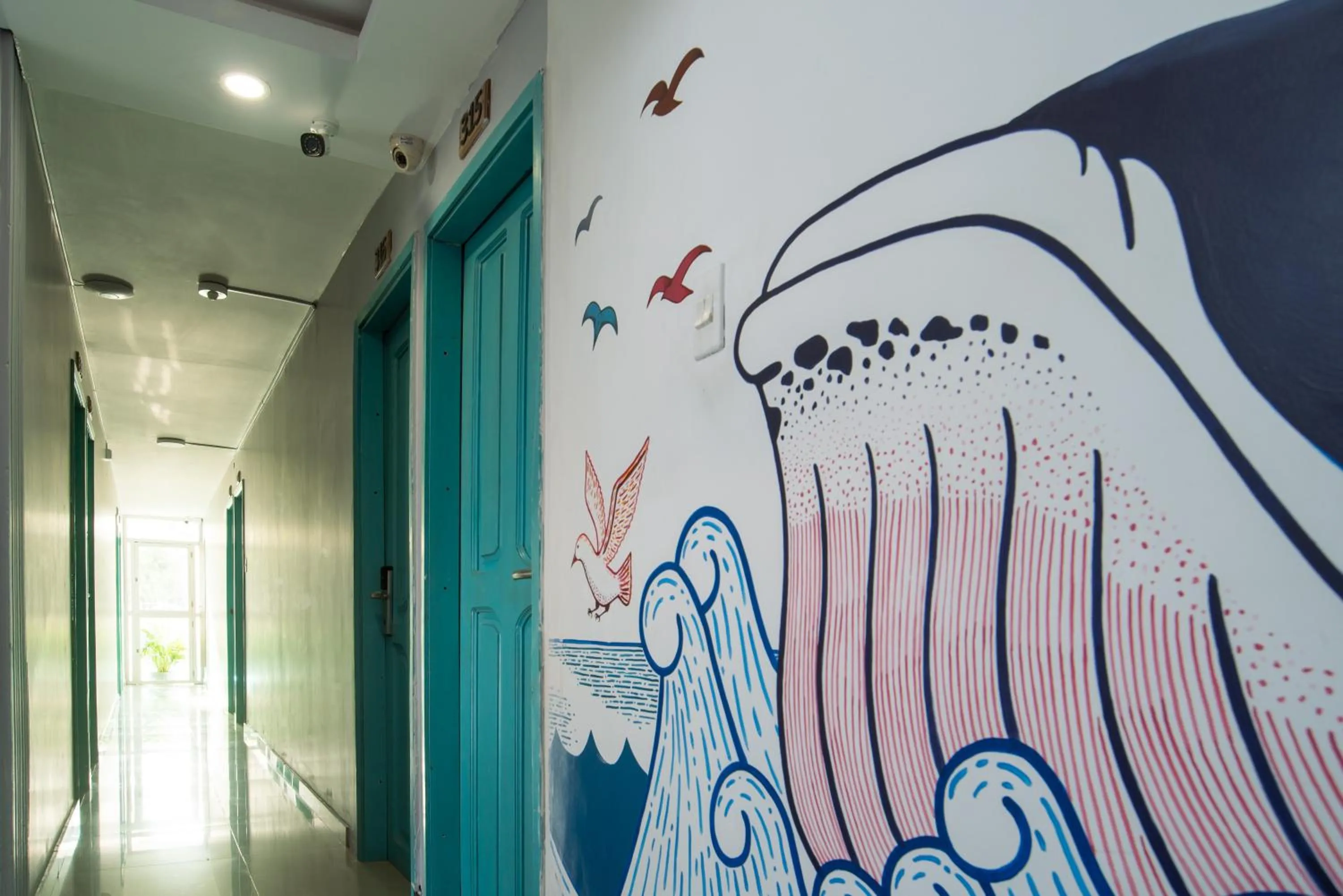 On site in Hotel Aquarius