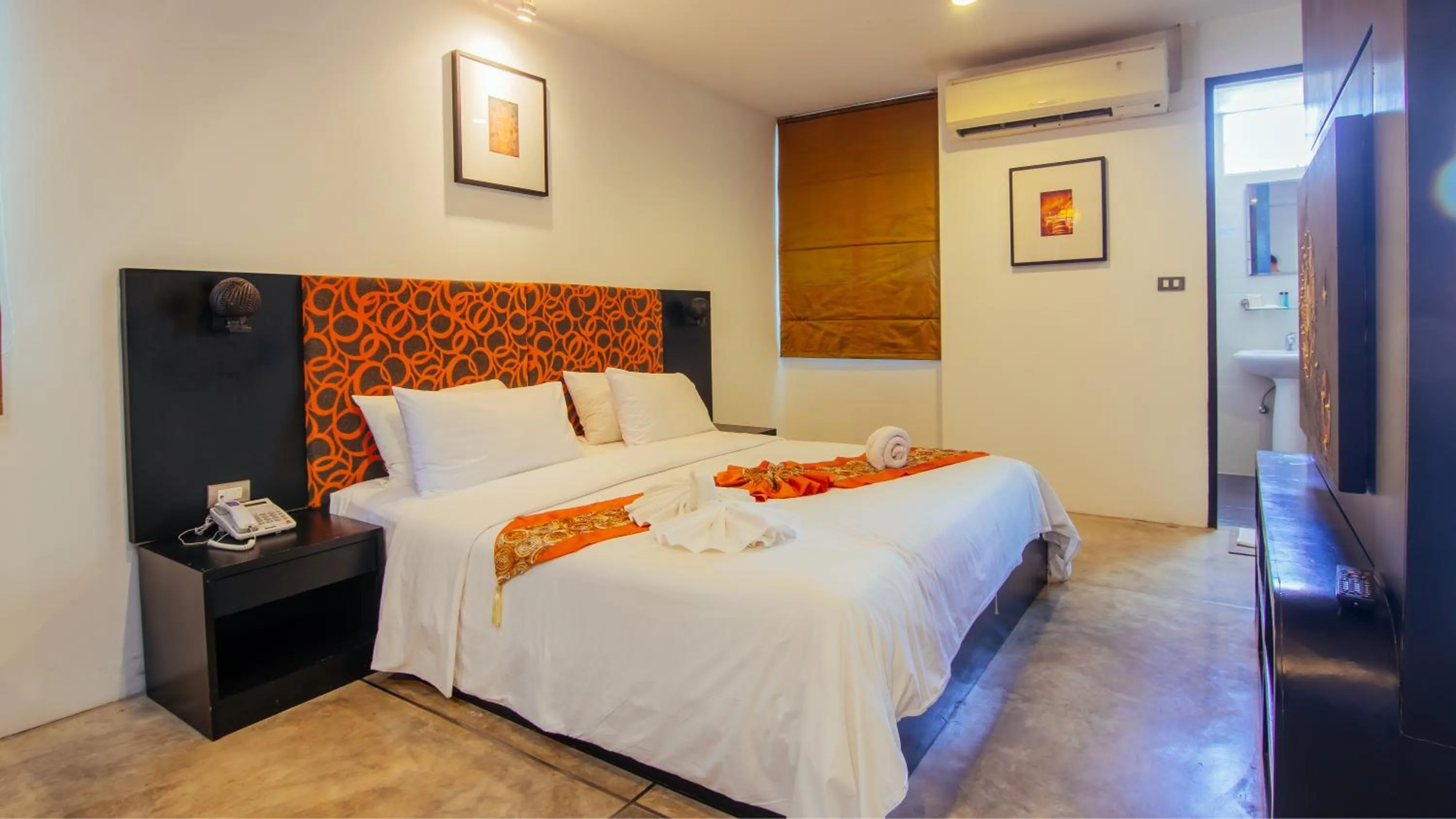 Photo of the whole room, Bed in The Yorkshire Hotel - SHA Certified