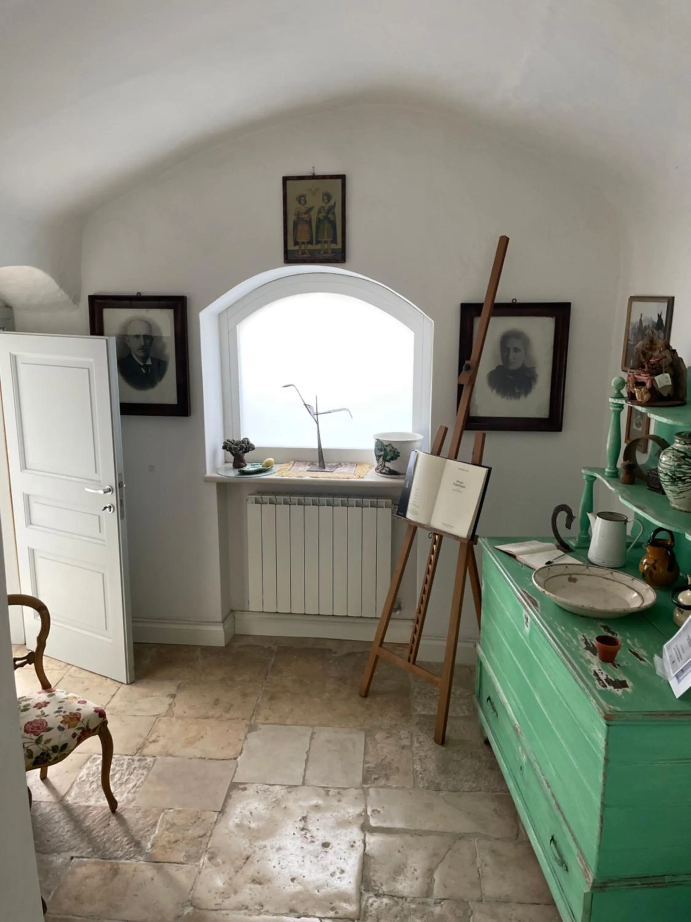 Decorative detail in Palazzo Siena De Facendis