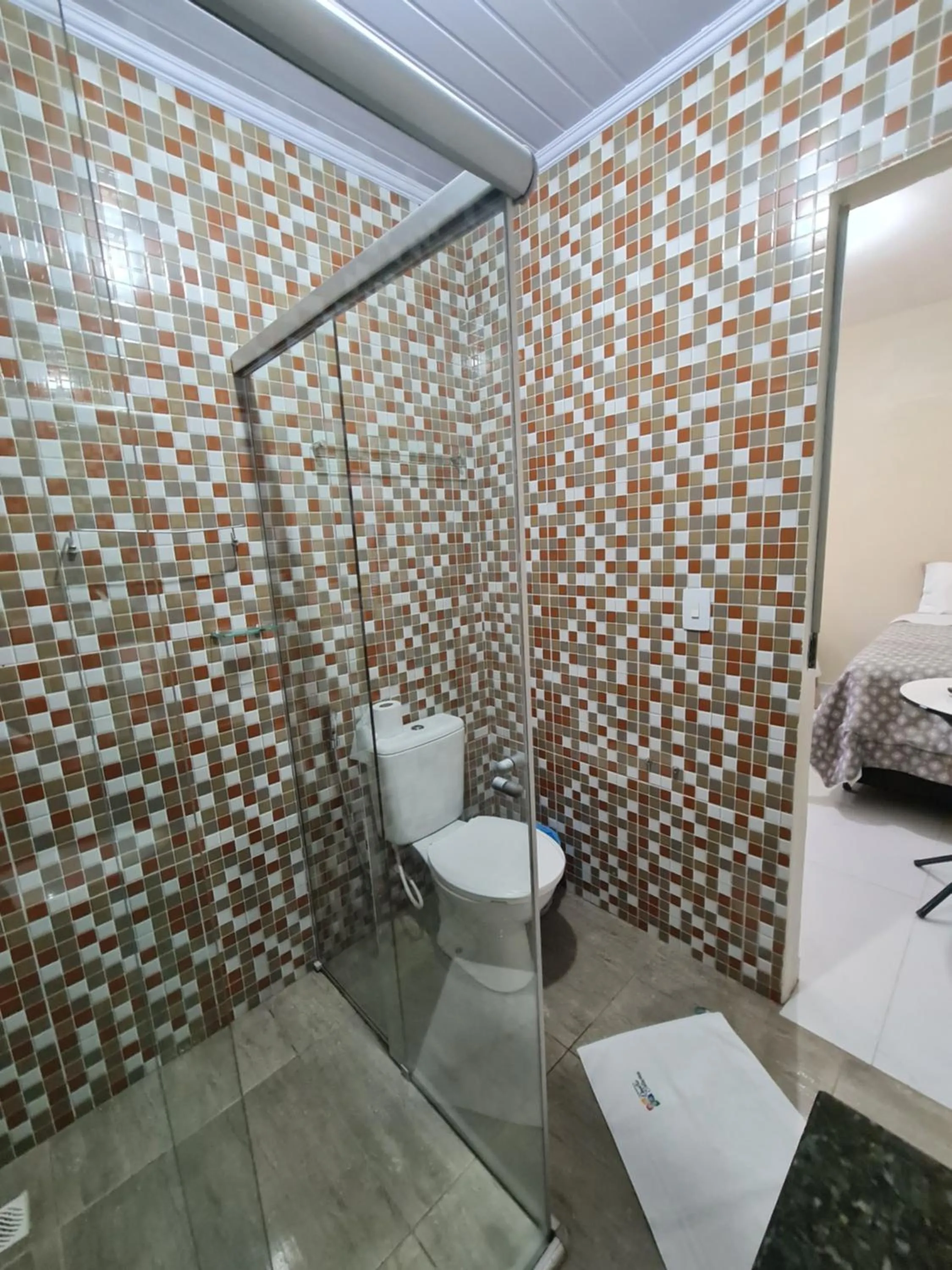 Toilet in Pousada Quatro Estações