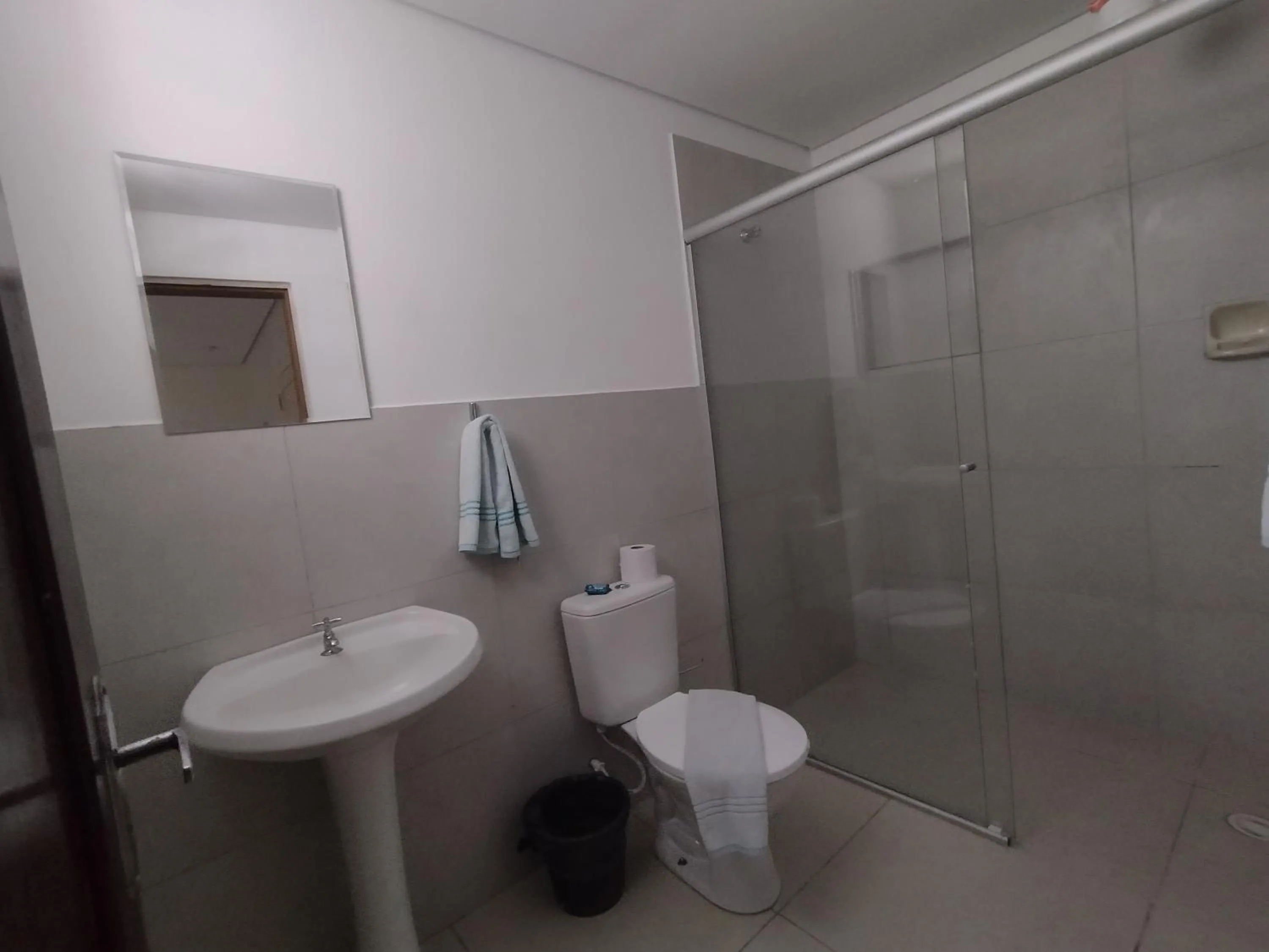 Bathroom in Hotel Plaza Olido