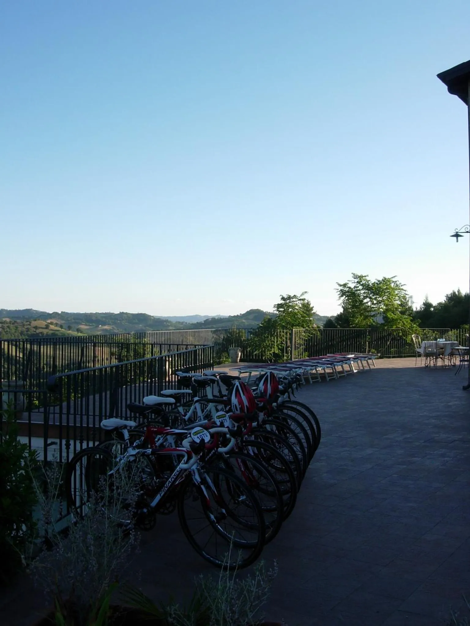 Balcony/Terrace in Colleverde Country House & SPA Urbino
