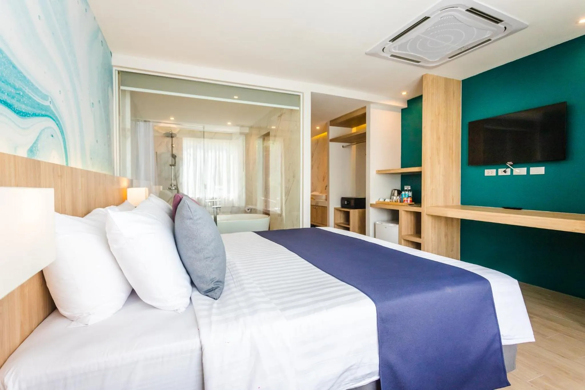 Bedroom, Bed in Coconut Village Resort Phuket - SHA Extra Plus