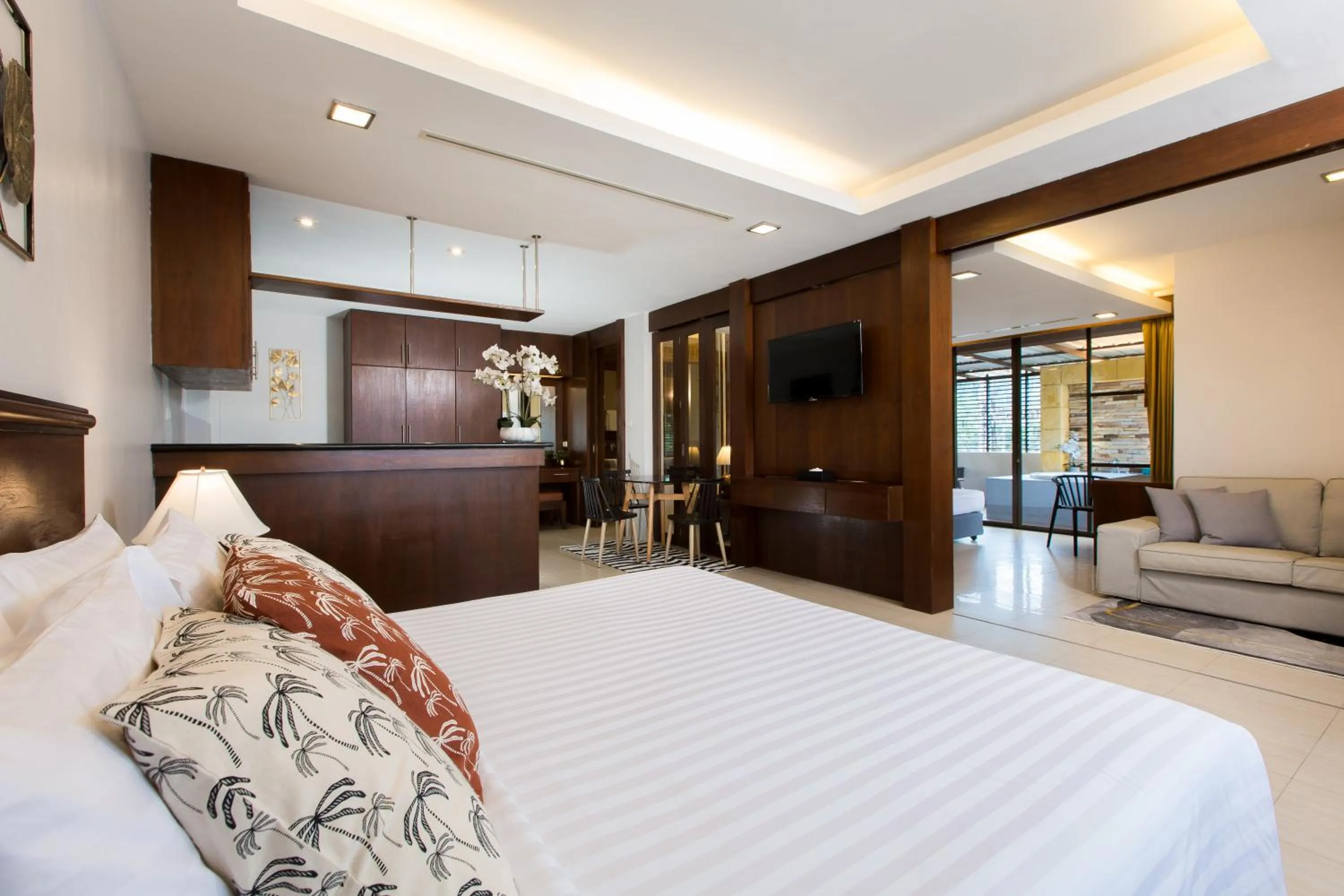 Decorative detail, Bed in Coconut Village Resort Phuket - SHA Extra Plus