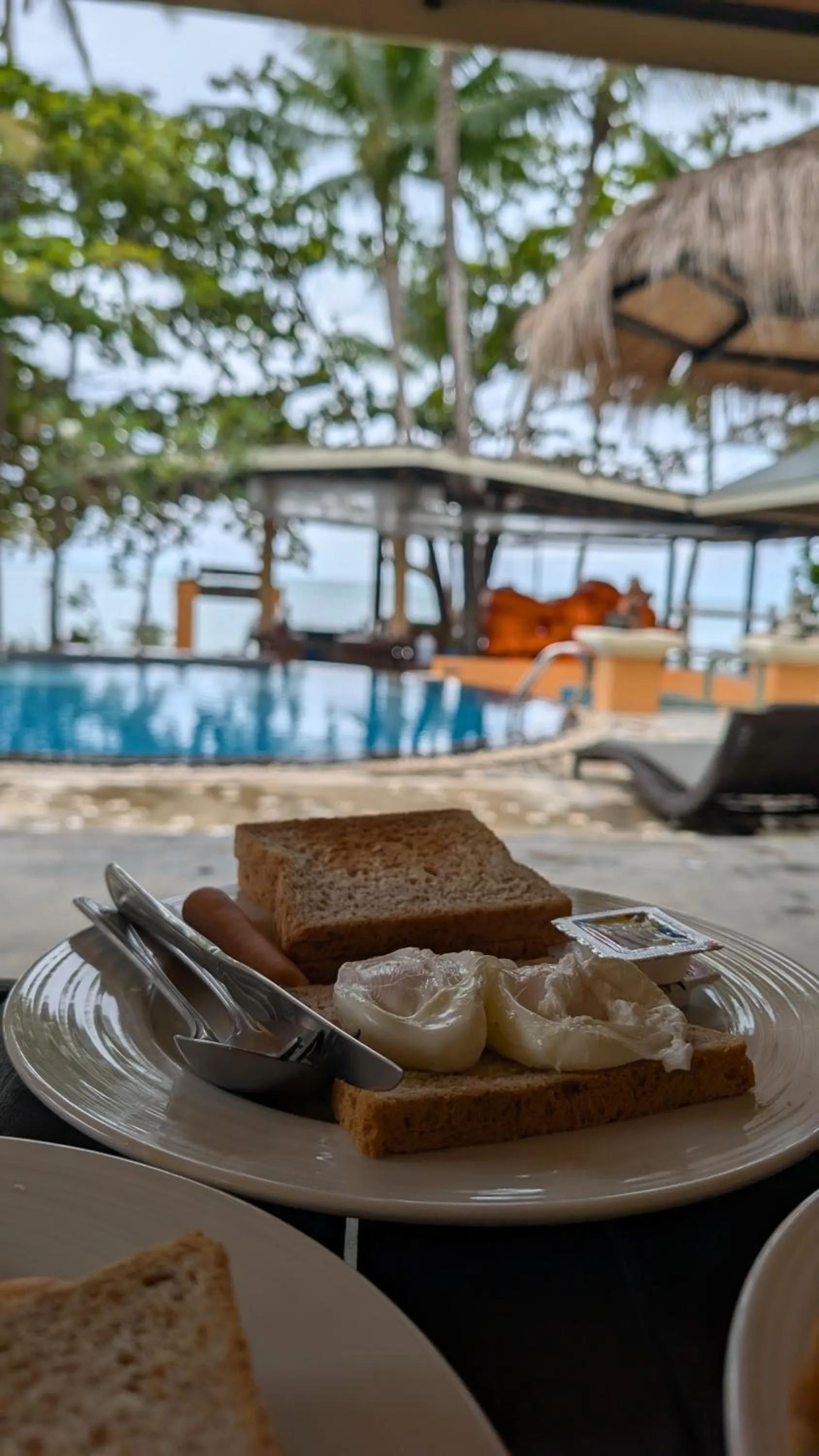 Breakfast in The Hideaway Pariya Haad Yuan Ko Pha-ngan