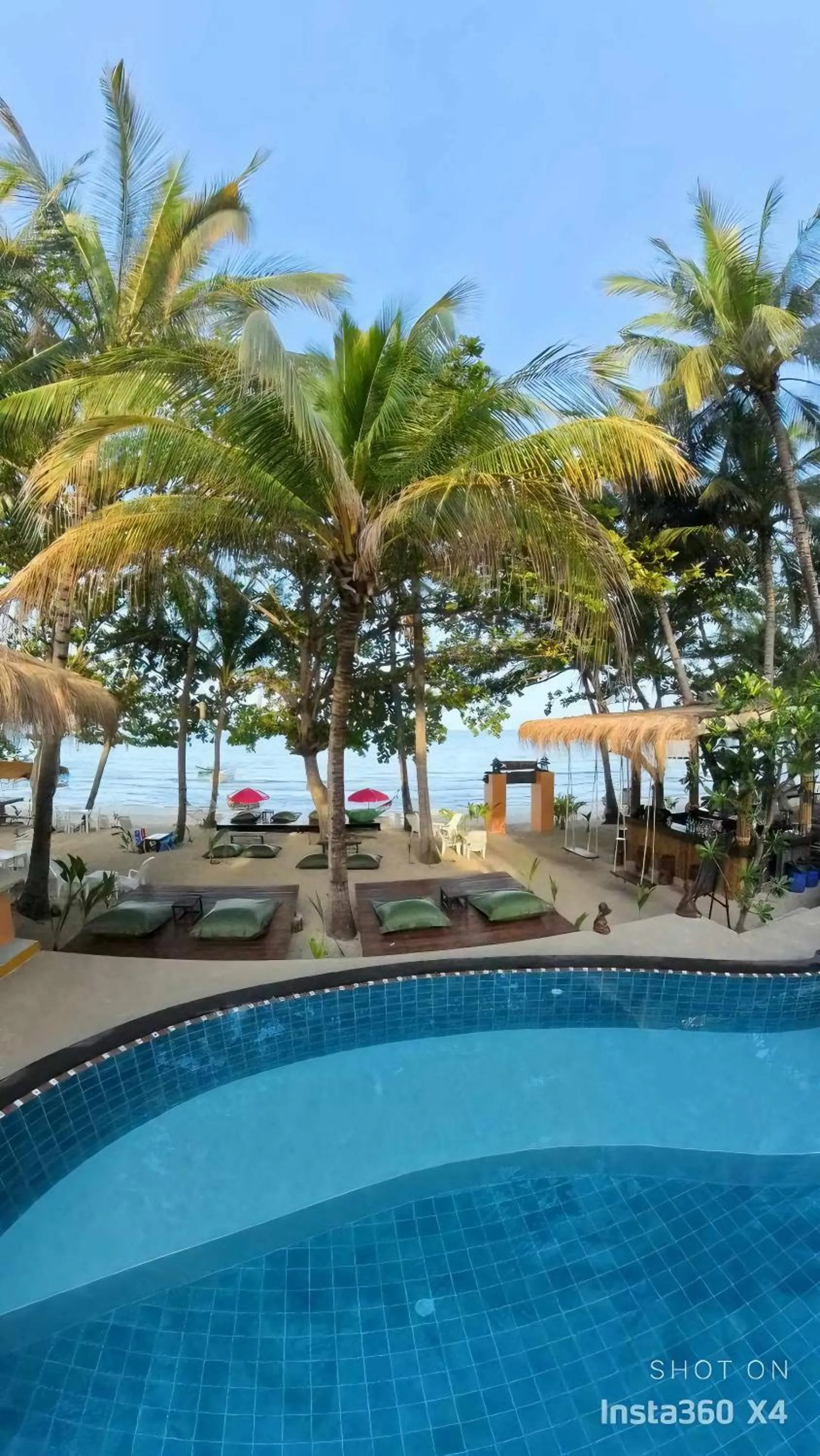 Pool view in The Hideaway Pariya Haad Yuan Ko Pha-ngan