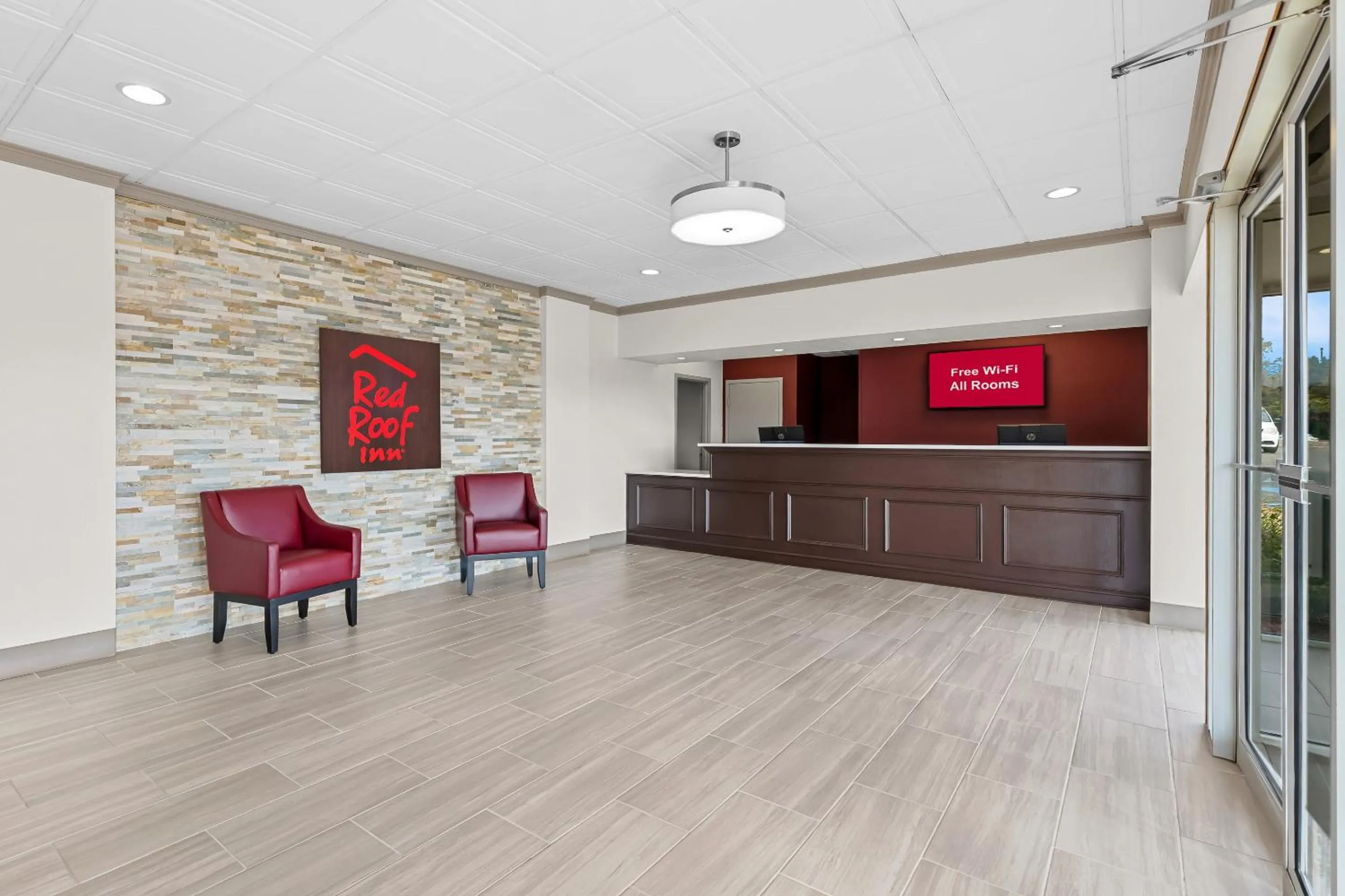 Lobby or reception in Red Roof Inn Cambridge, OH