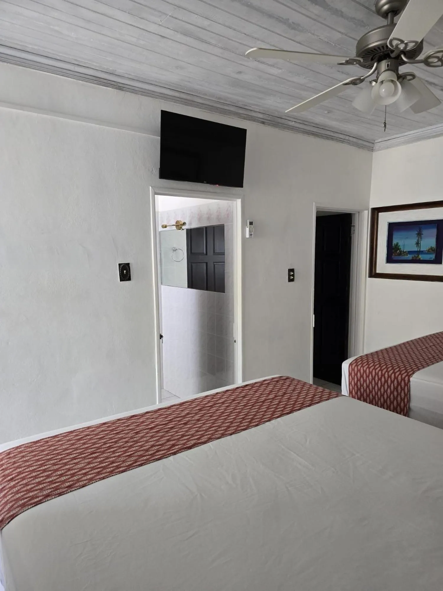 Bed in Paradise Palms Jamaica Vacation Rental