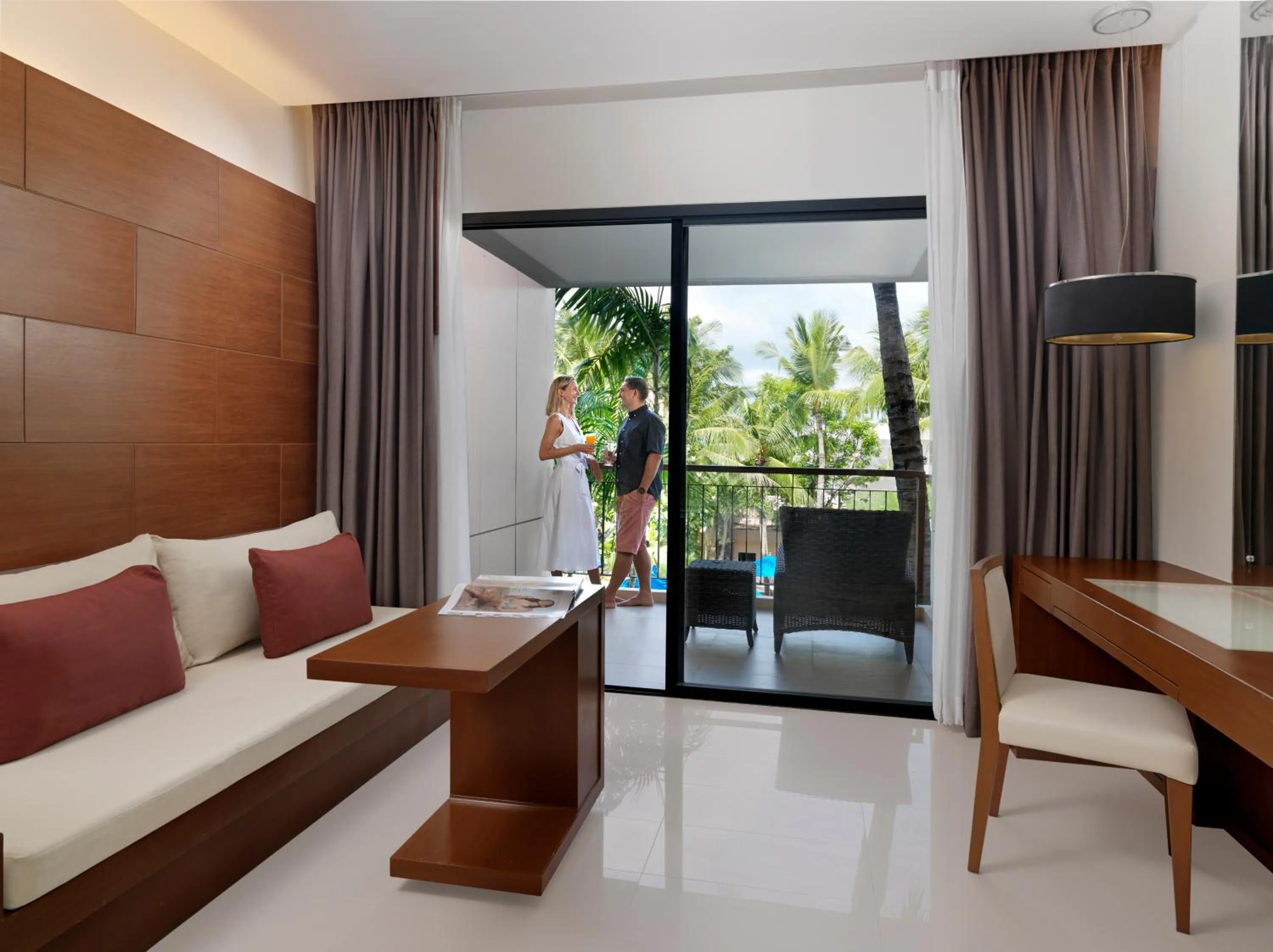 Living room, Bed in Novotel Phuket Kata Avista Resort and Spa