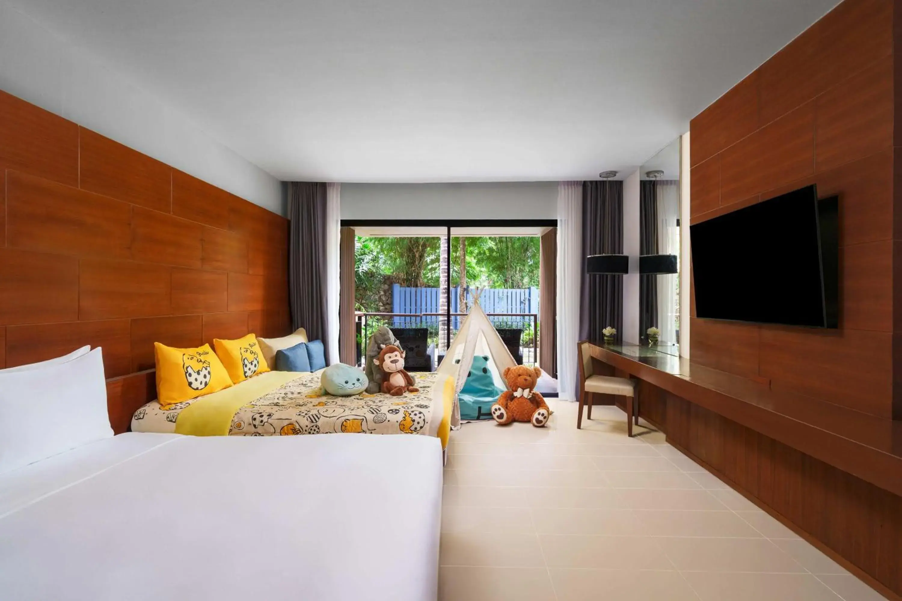 Family Room with Balcony and Garden View in Novotel Phuket Kata Avista Resort and Spa Family Room with Balcony and Garden View in Novotel Phuket Kata Avista Resort and Spa