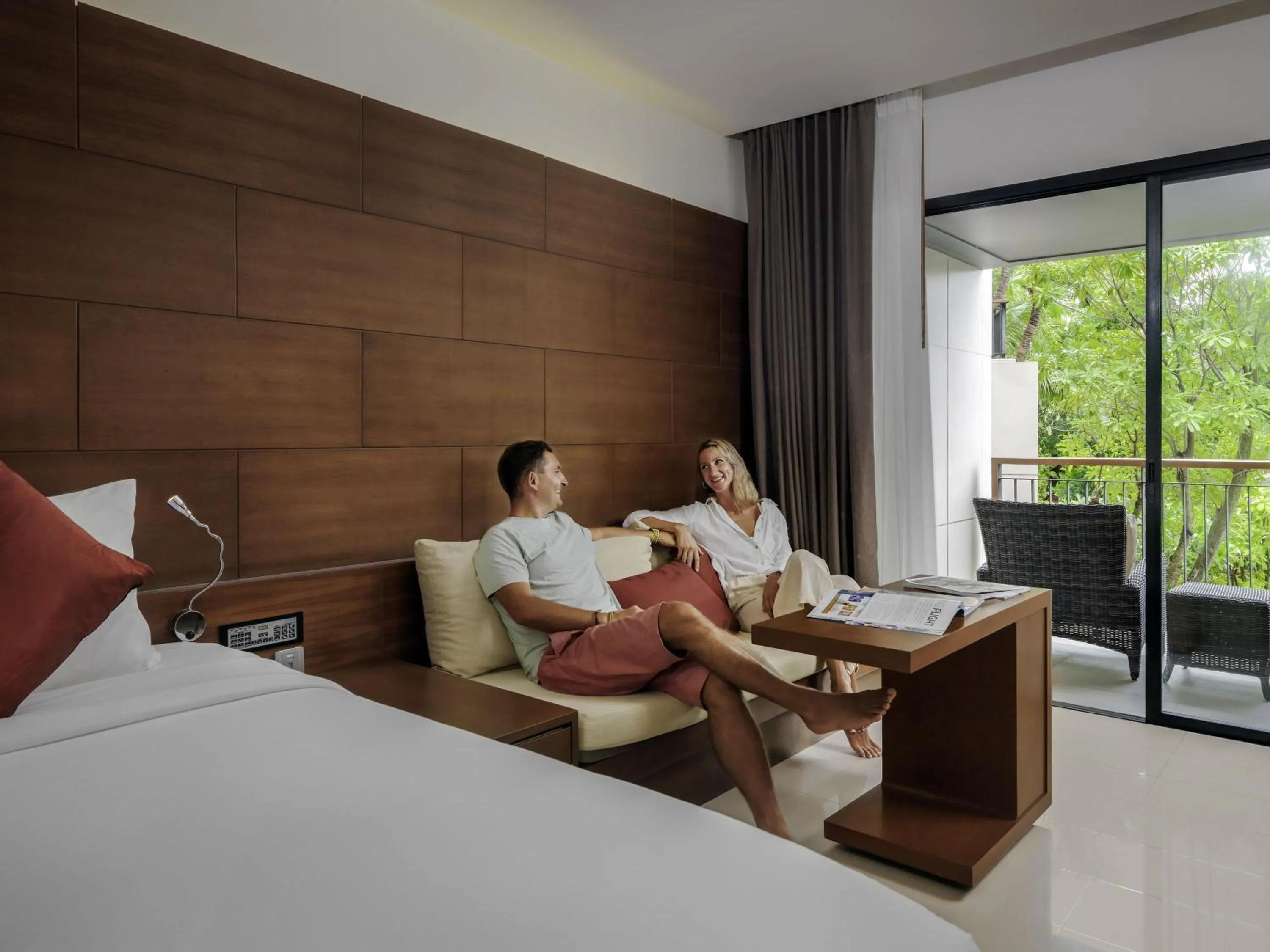 Living room, Bed in Novotel Phuket Kata Avista Resort and Spa