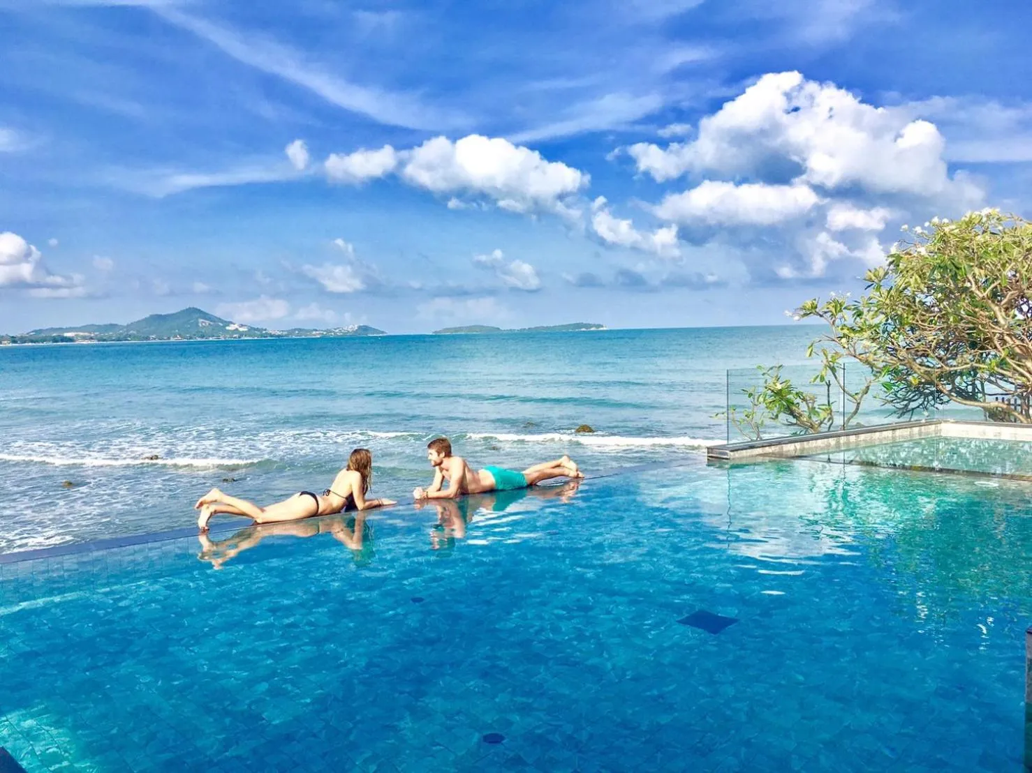 Sea view in The Sarann Koh Samui, Suites & Villas