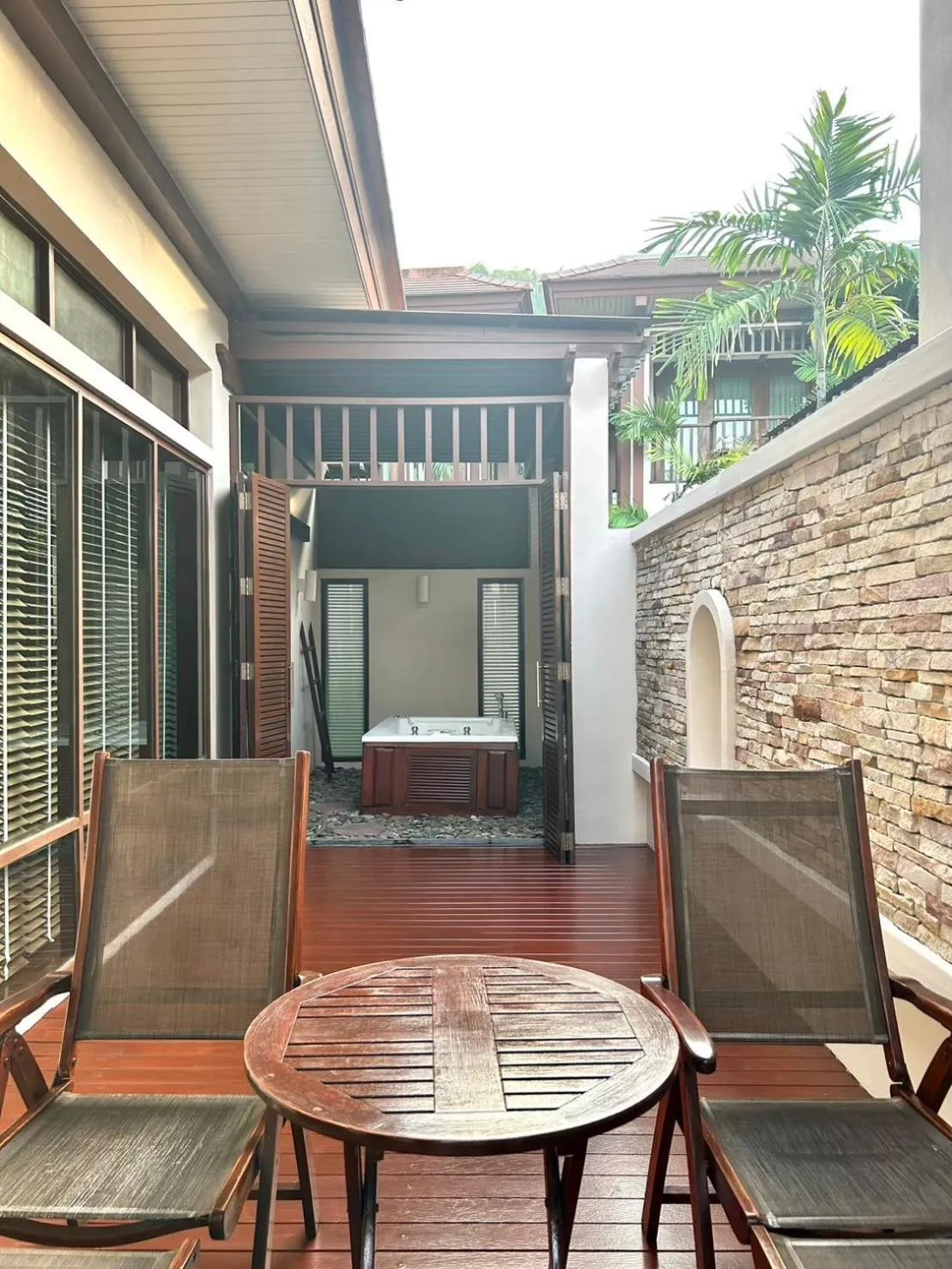 Balcony/Terrace in The Sarann Koh Samui, Suites & Villas