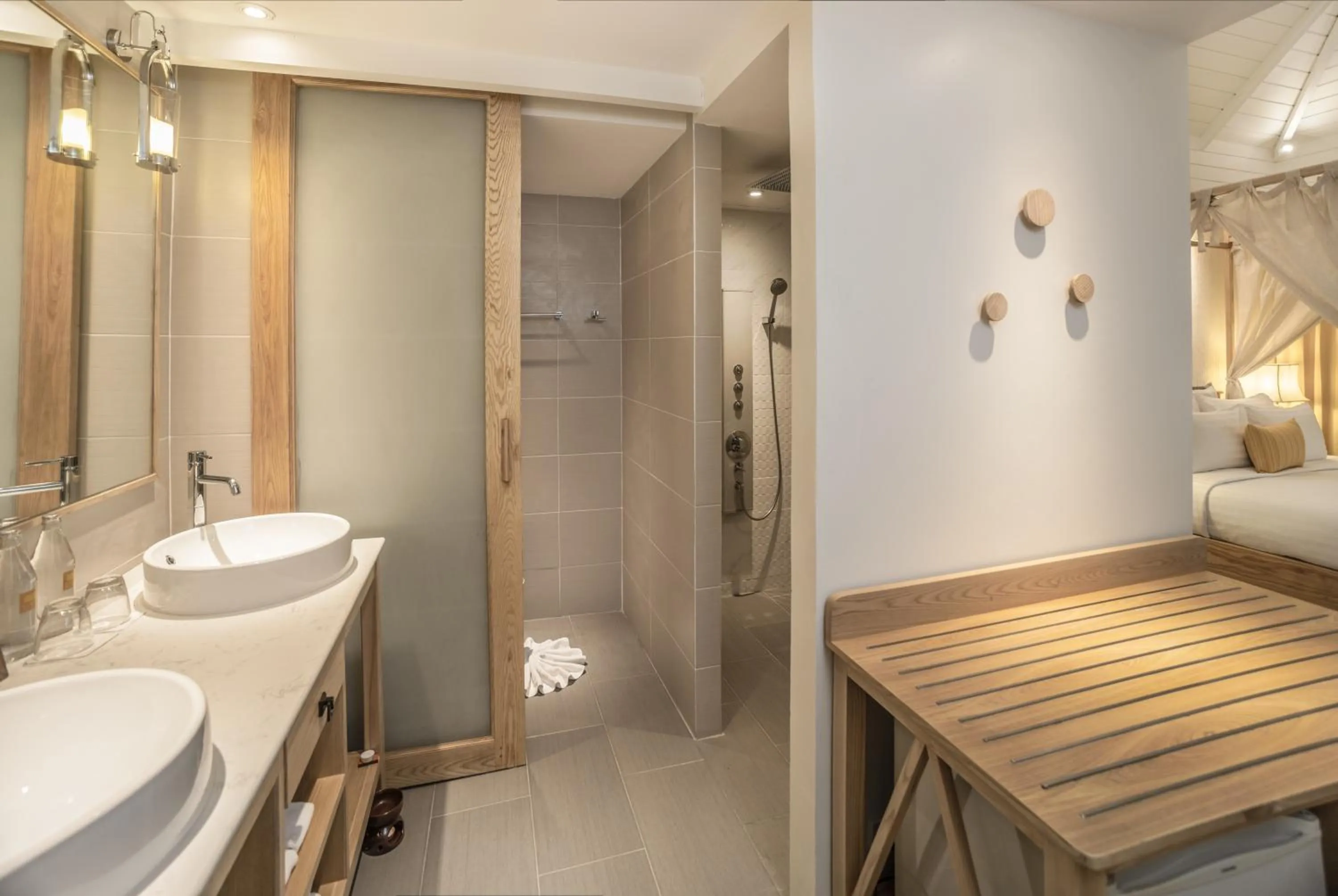 Shower in Bandara Spa Resort & Pool Villas, Samui