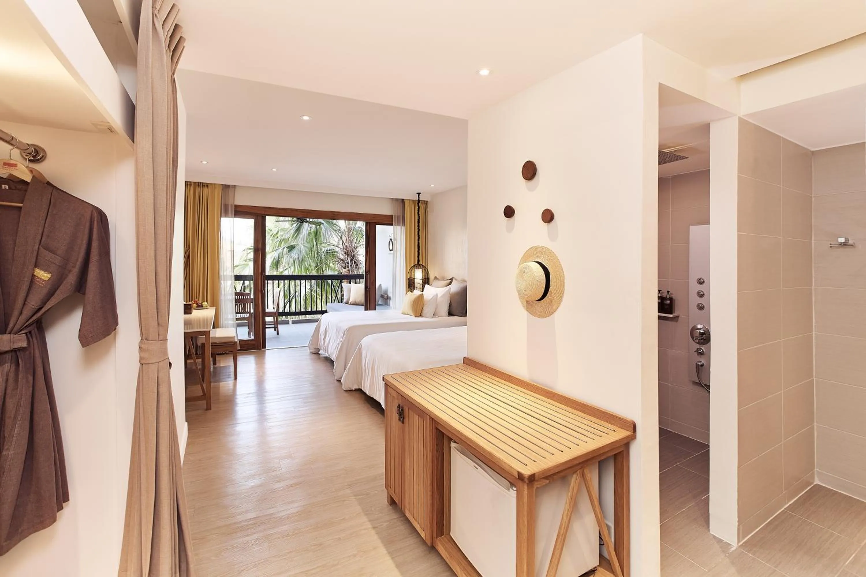 Shower in Bandara Spa Resort & Pool Villas, Samui