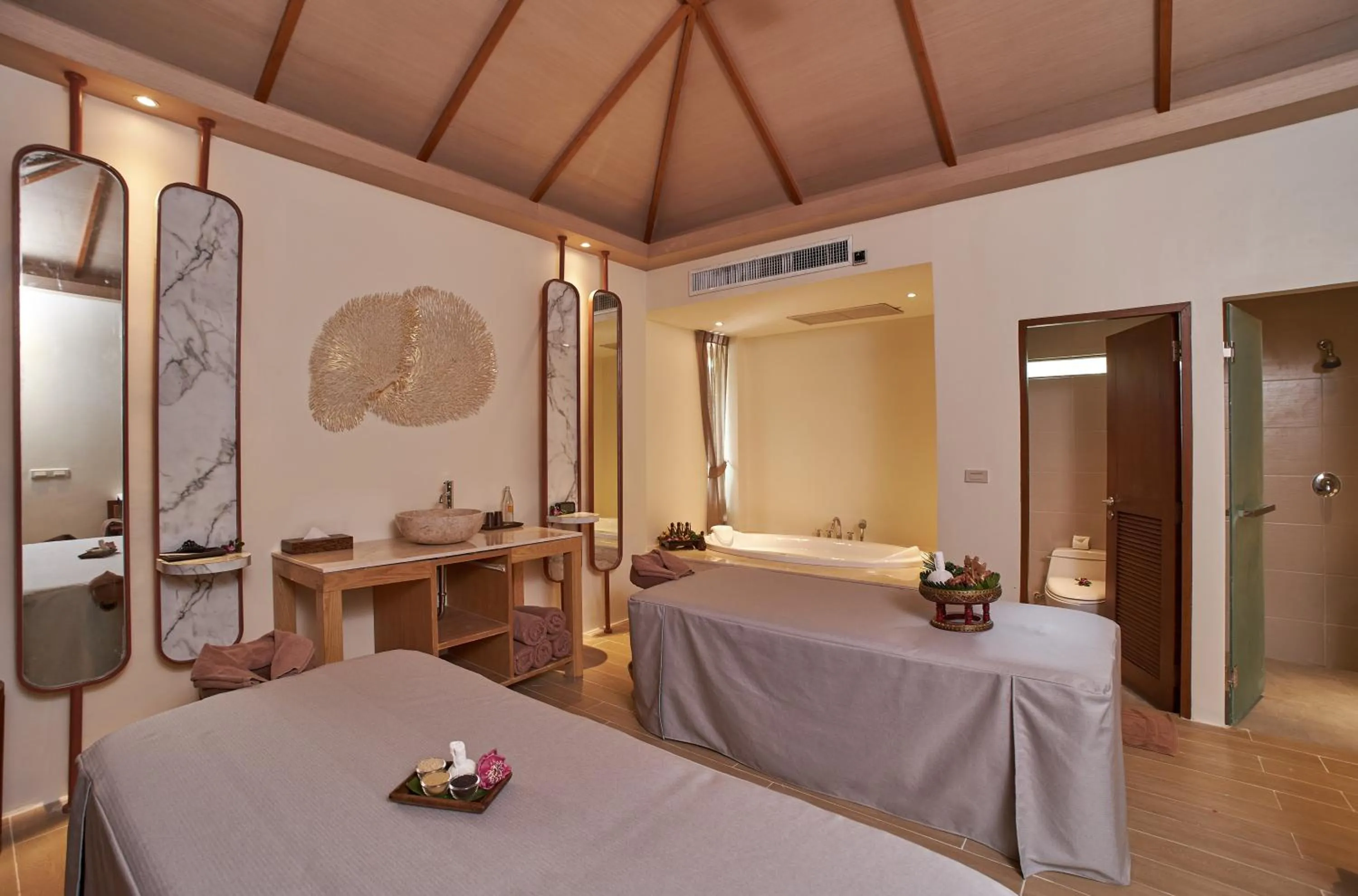 Hot Tub, Bed in Bandara Spa Resort & Pool Villas, Samui