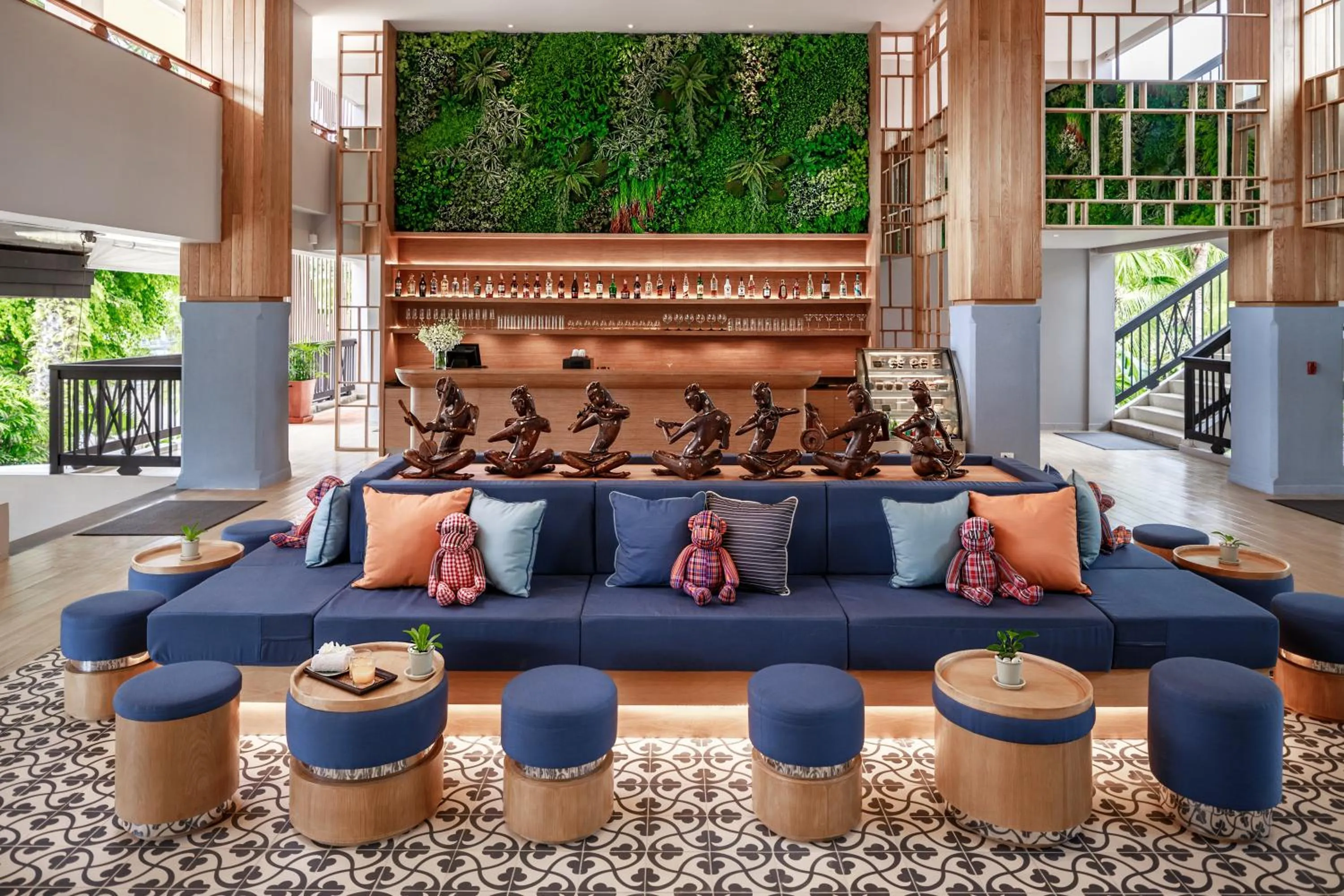 Lounge or bar in Bandara Spa Resort & Pool Villas, Samui