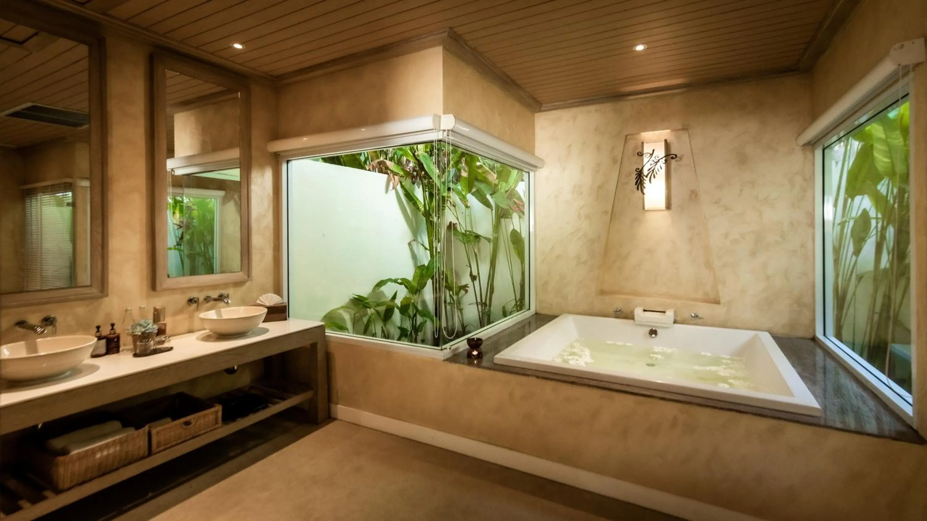 Bathroom in Bandara Spa Resort & Pool Villas, Samui