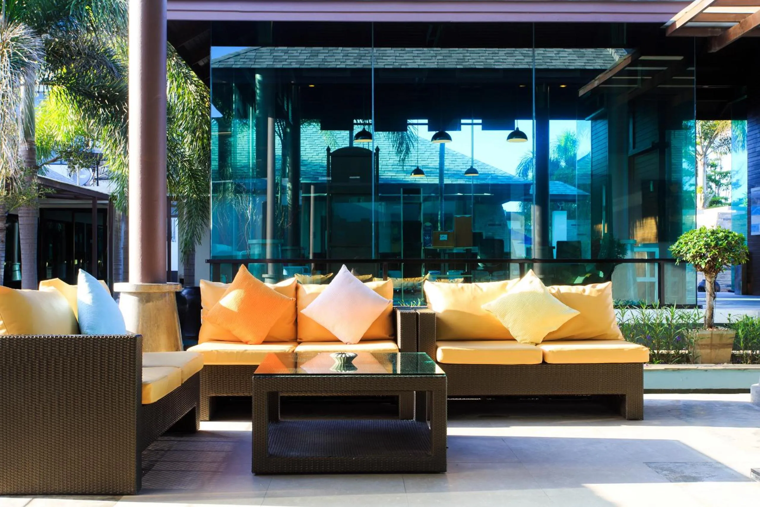 Lobby or reception in Samui Resotel Beach Resort