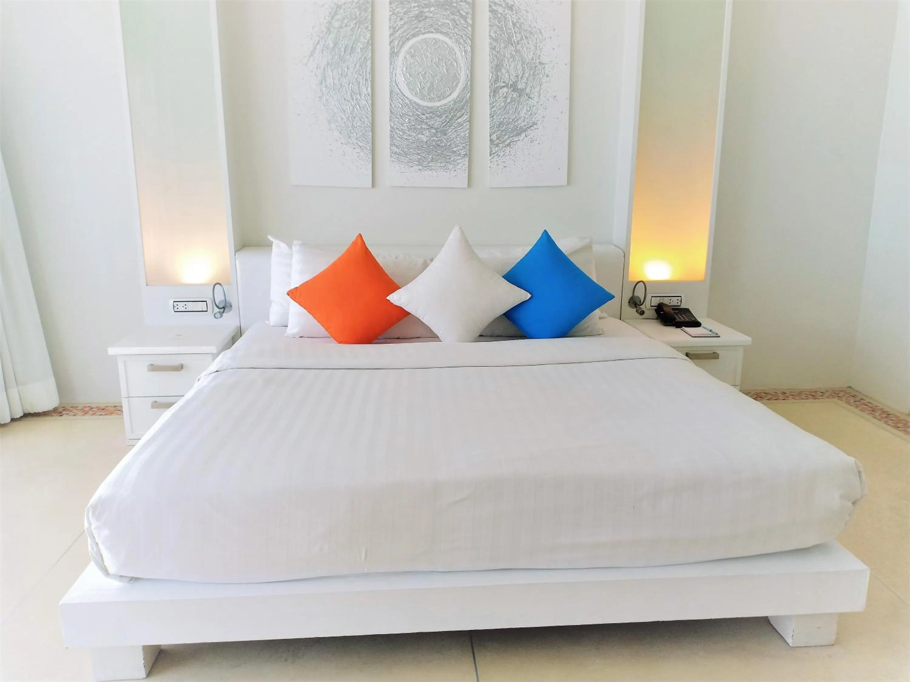 Bedroom, Bed in Samui Resotel Beach Resort