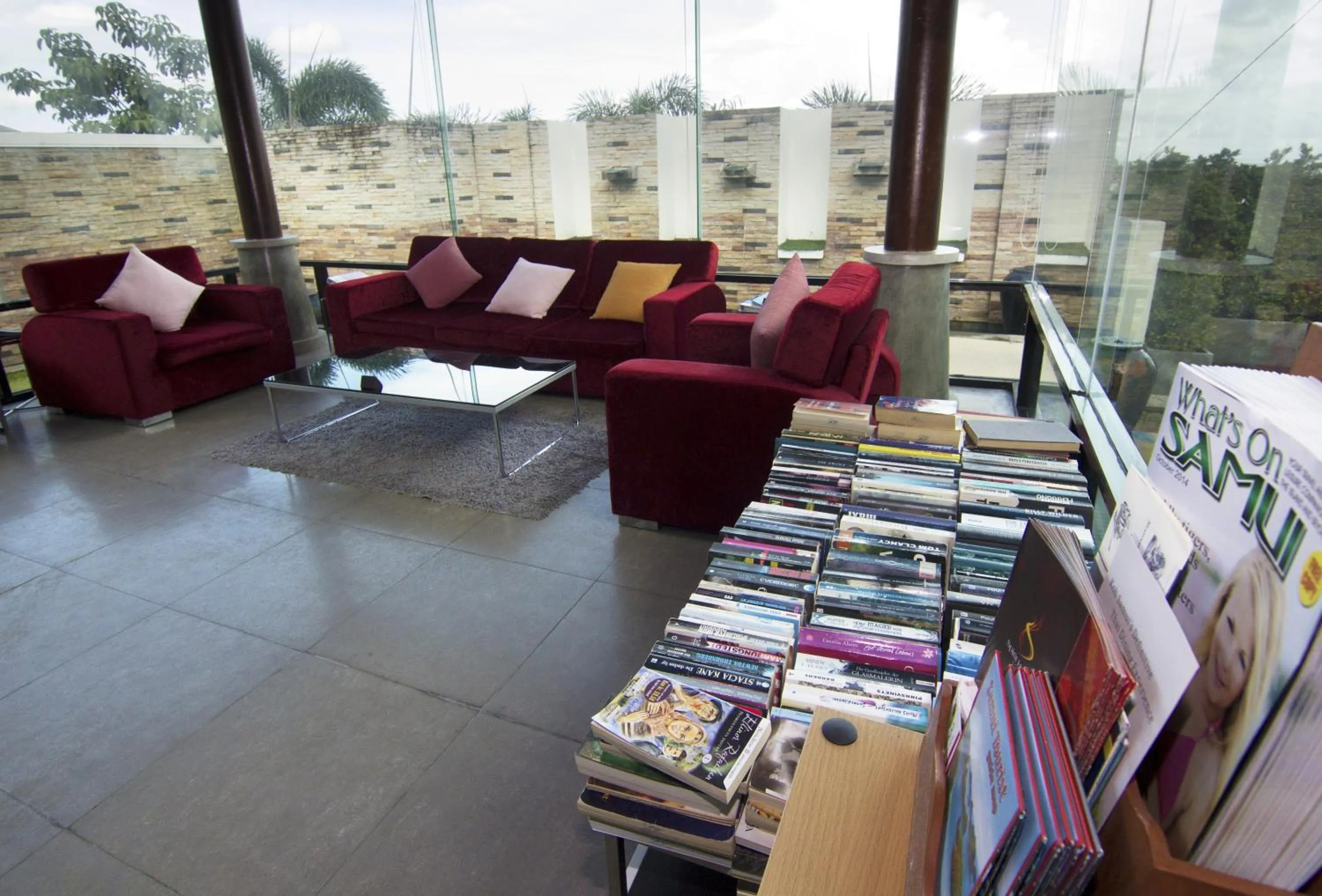 Library in Samui Resotel Beach Resort