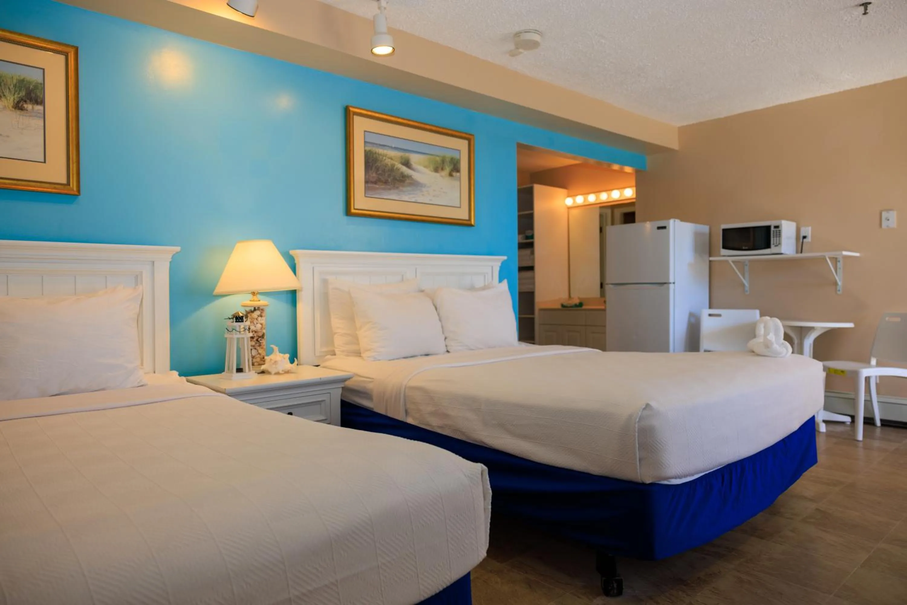 Bed in The White Sands Resort and Spa