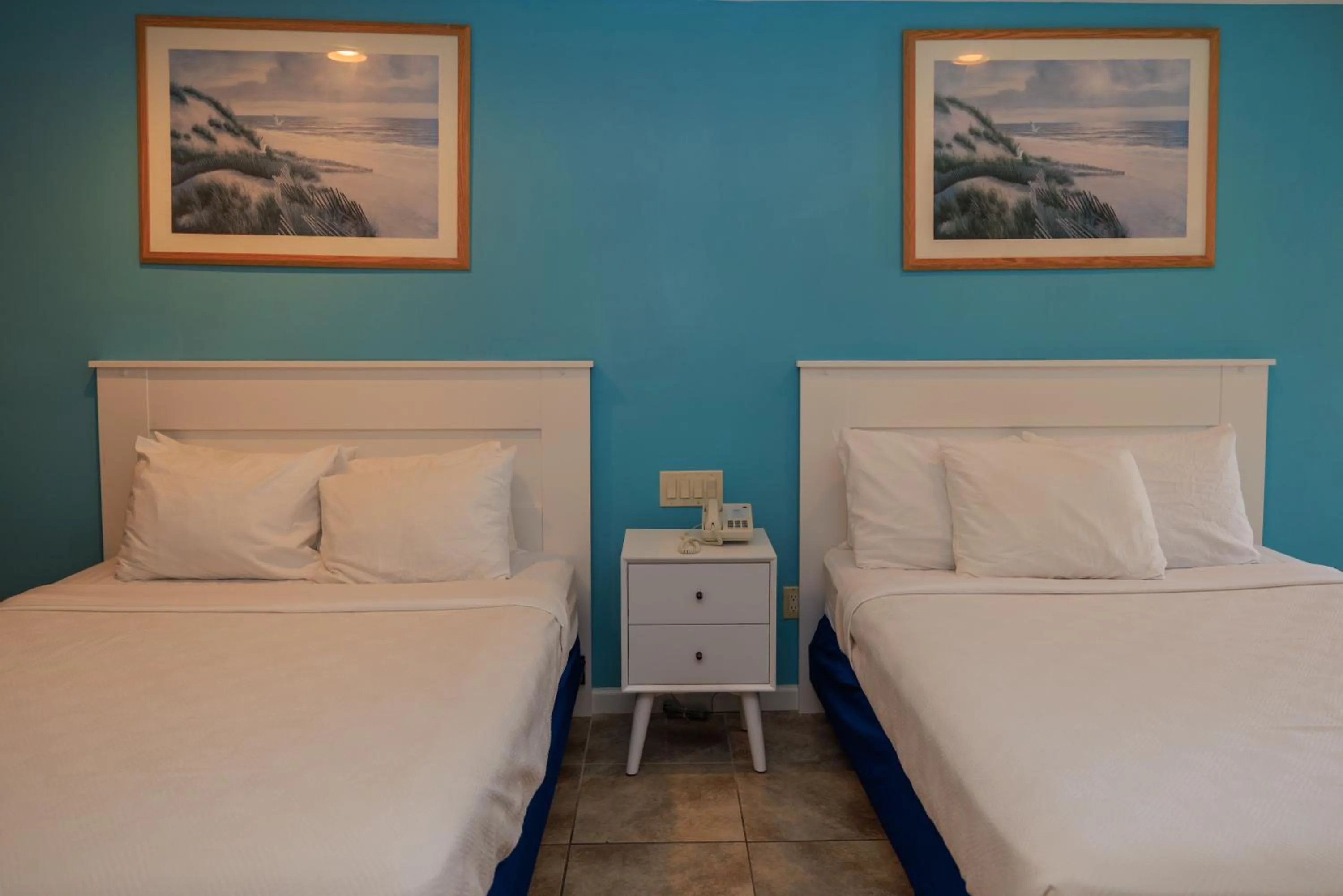 Bed in The White Sands Resort and Spa