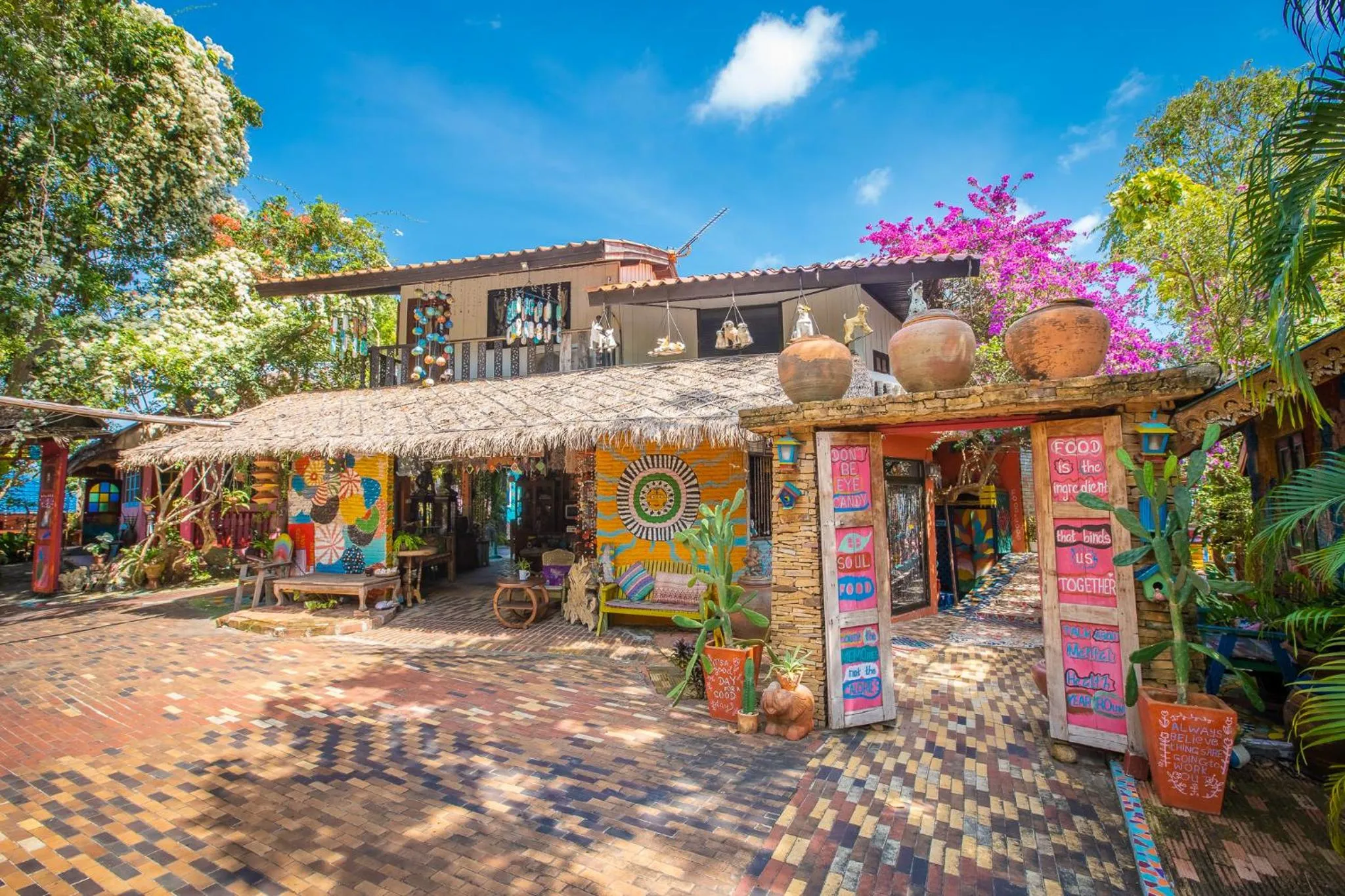 Facade/entrance in Varinda Resort