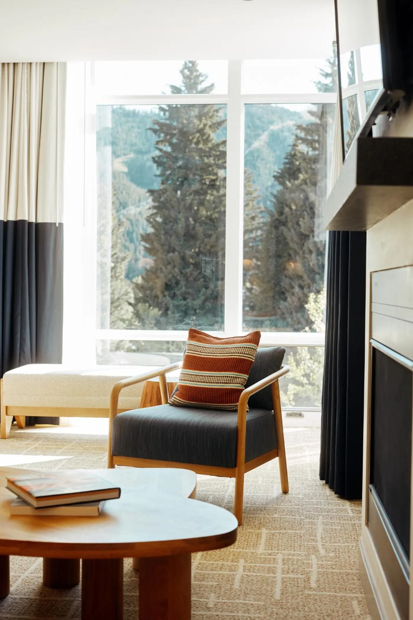 Seating area in Limelight Hotel Ketchum