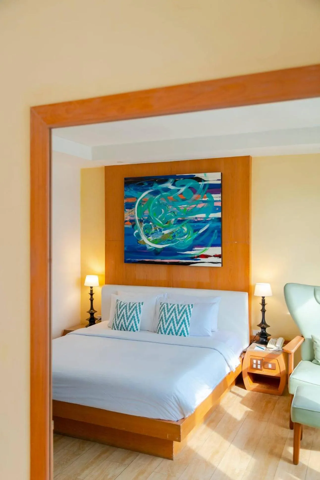 Bedroom, Bed in Pinnacle Lumpini Park Hotel