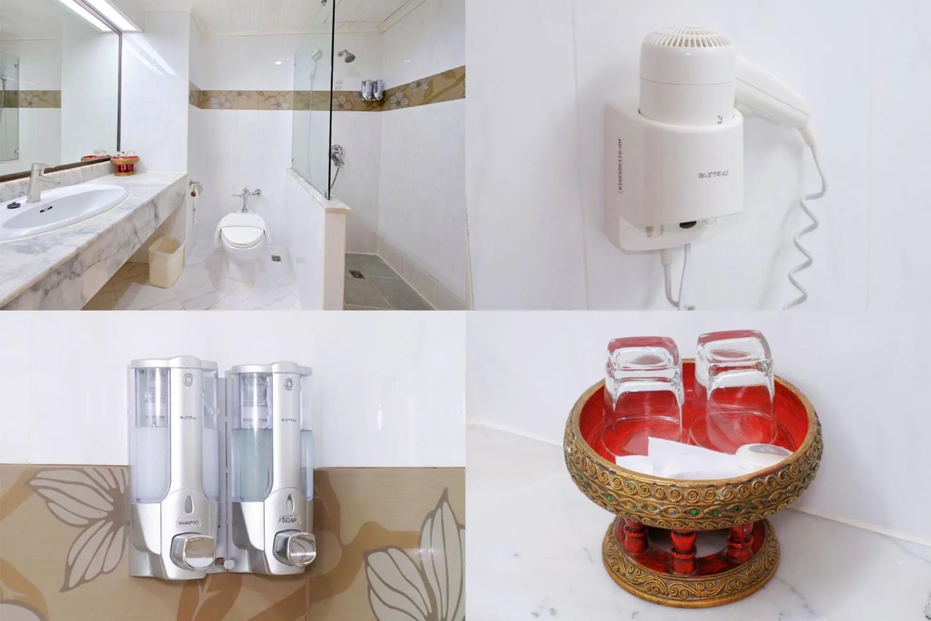 Bathroom in Pinnacle Lumpini Park Hotel