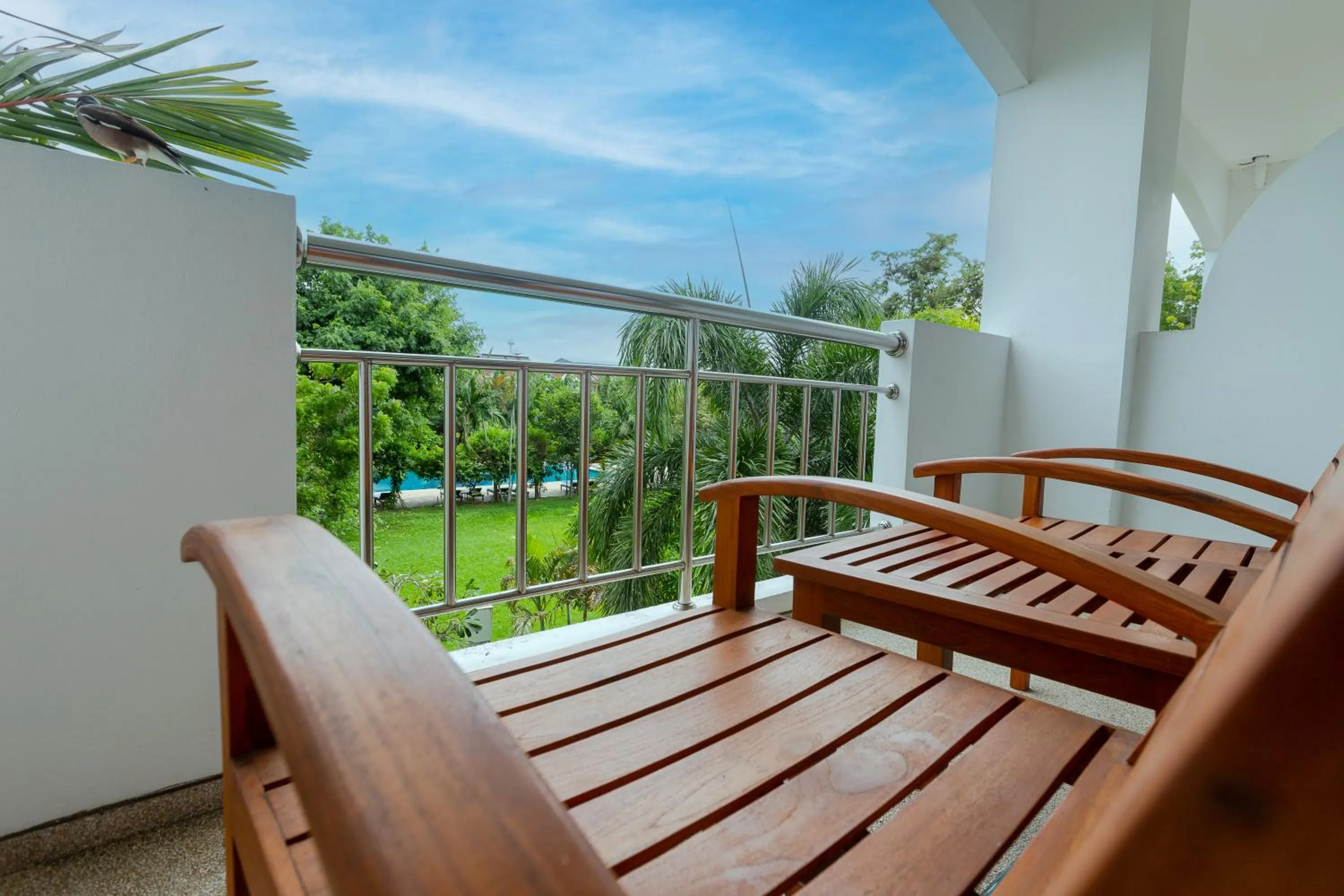 Pool view in Pinnacle Grand Jomtien Resort and Beach Club