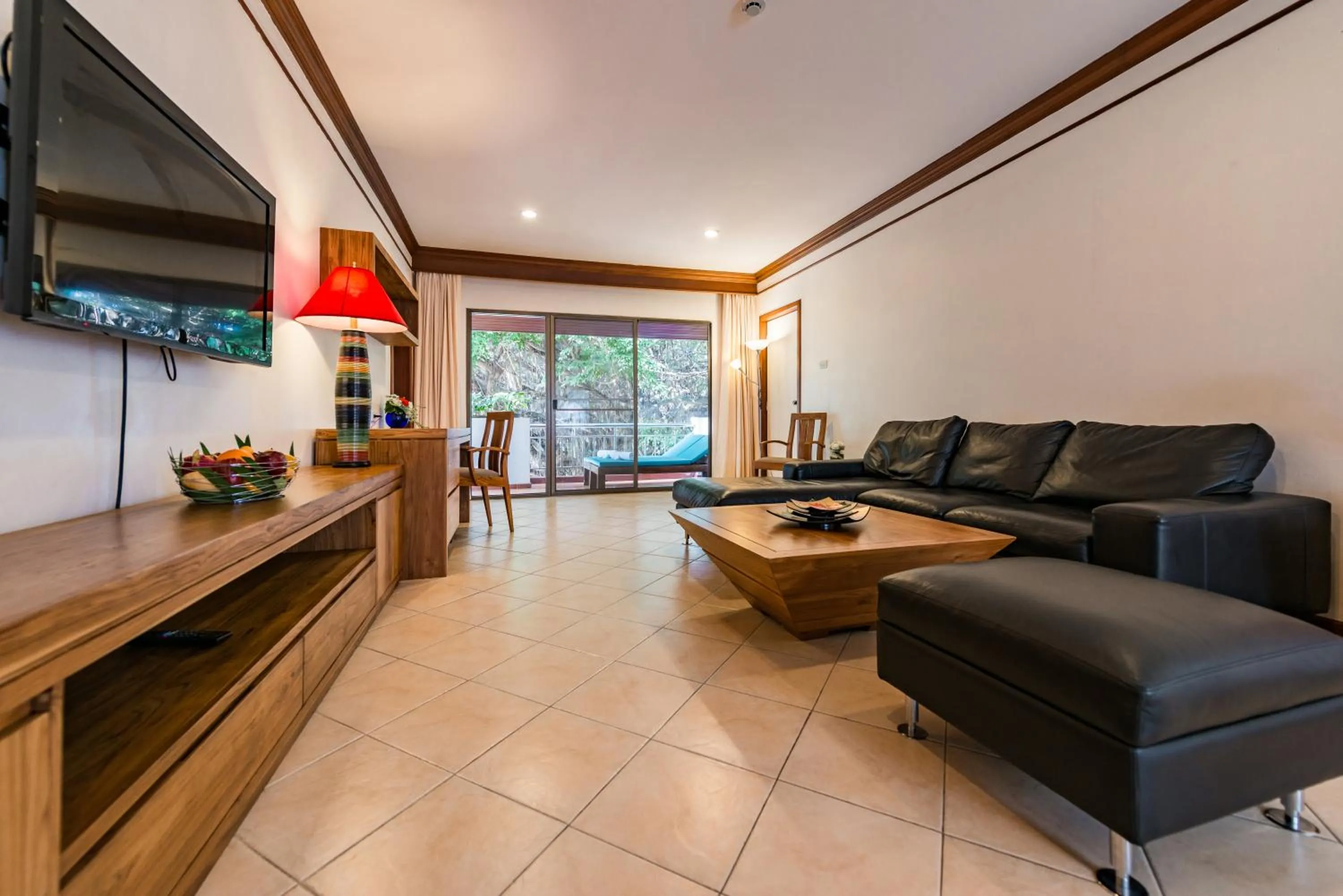 Living room in Pinnacle Grand Jomtien Resort and Beach Club