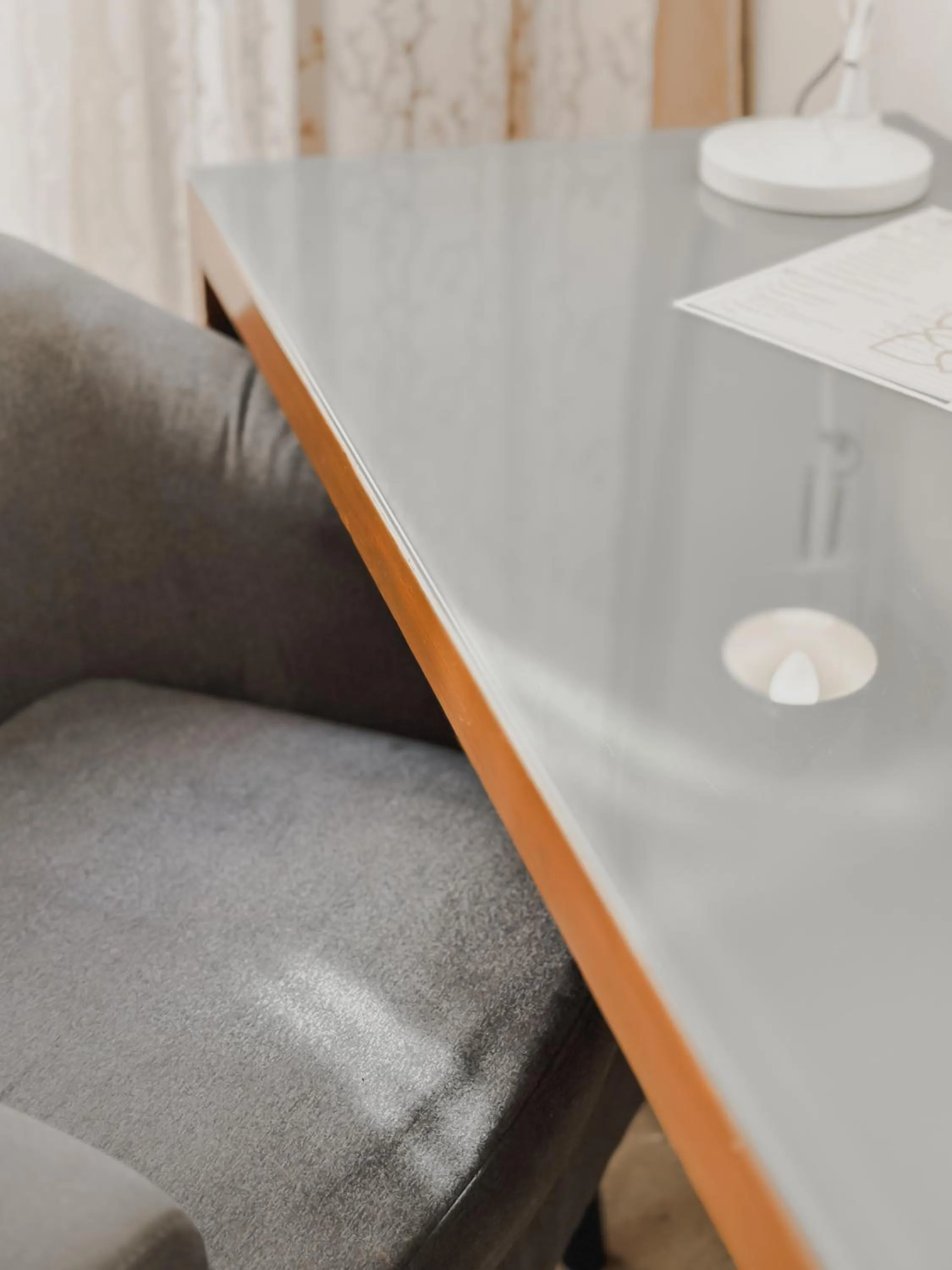 Seating area in Hotel Catedral La Paz