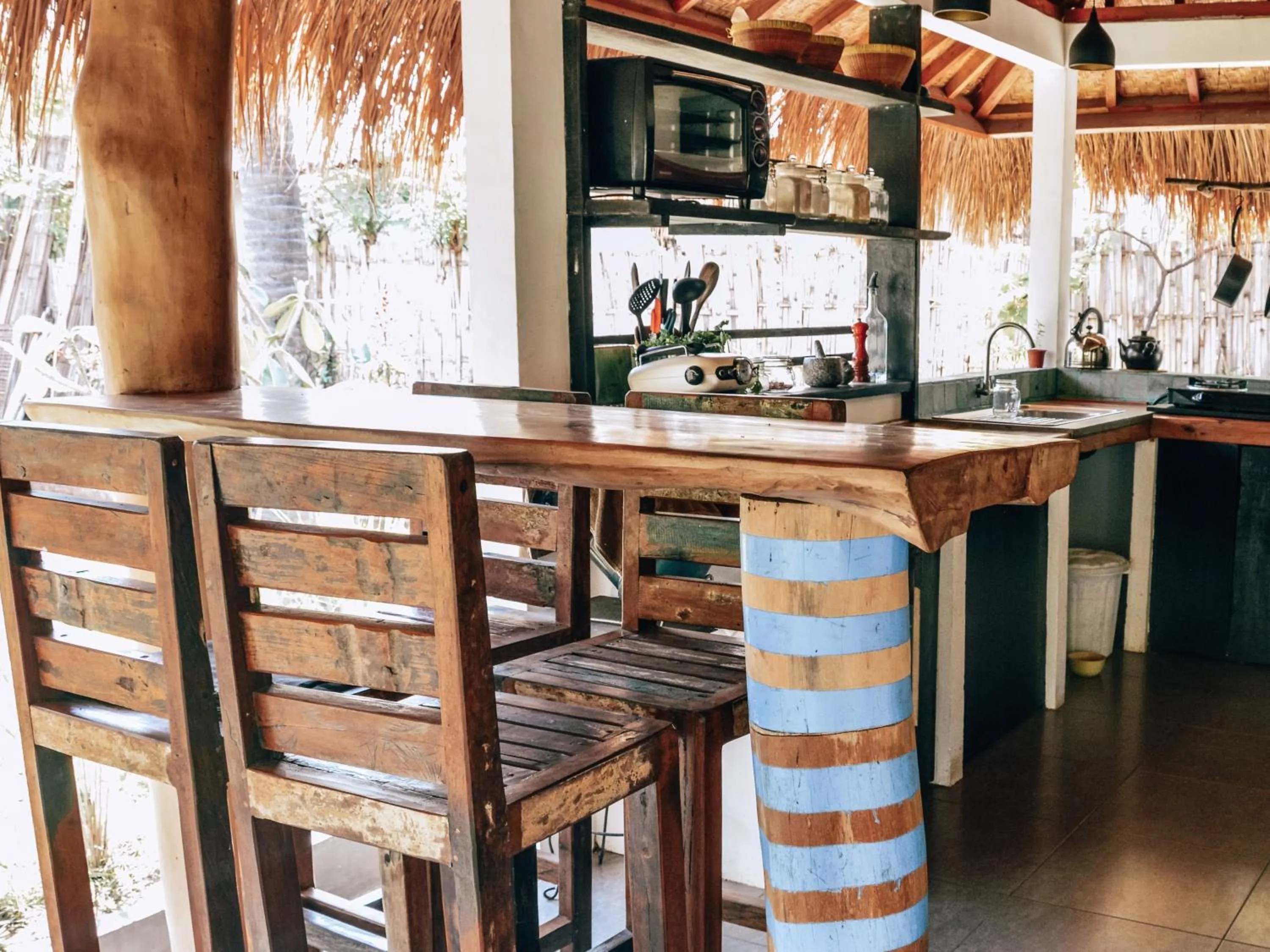 kitchen in Breathe Villa Meno
