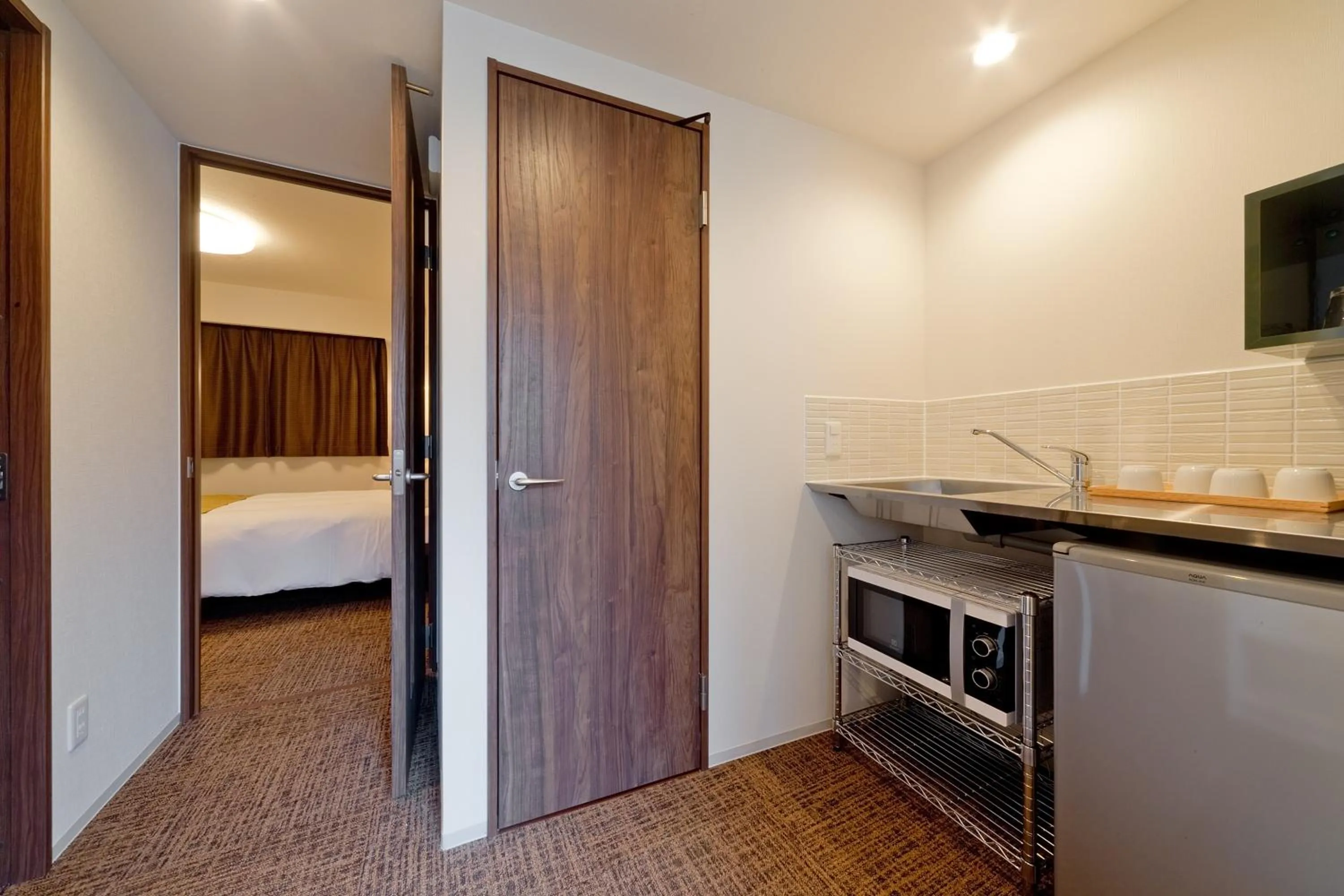 Photo of the whole room, Bed in M's Inn Higashiyama