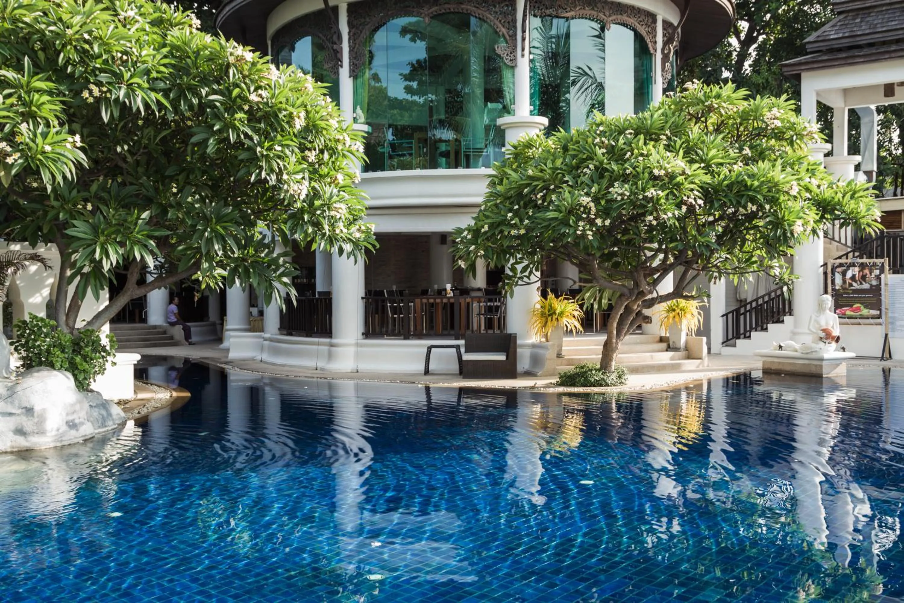 Swimming pool in Dara Samui Beach Resort Adults Only, Chaweng