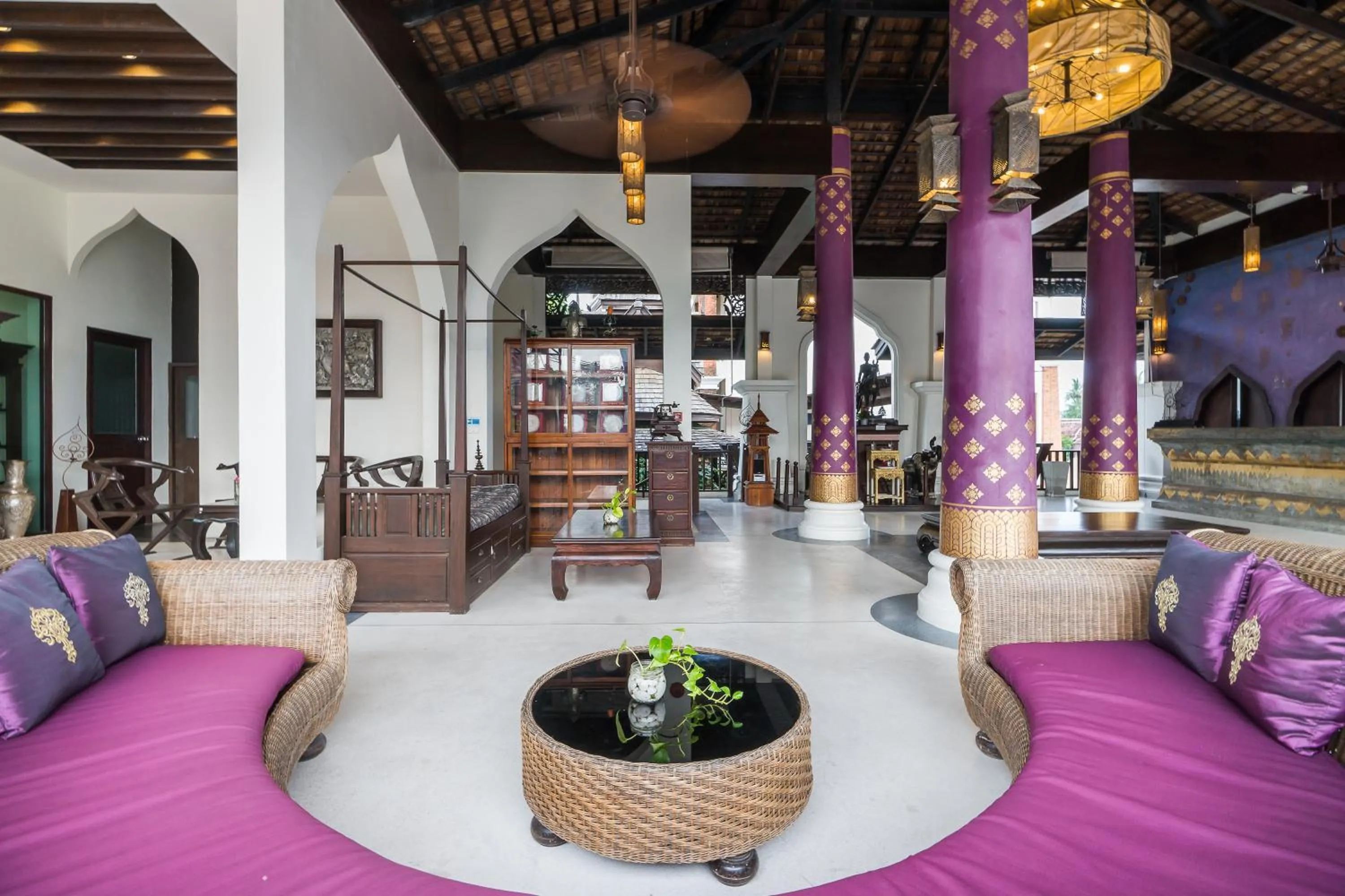 Lobby or reception in Dara Samui Beach Resort Adults Only, Chaweng
